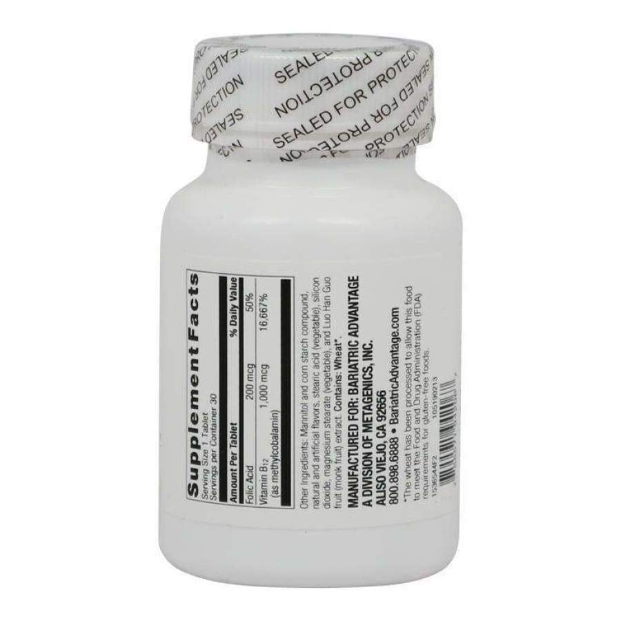 Bariatric Advantage B-12 Speedy Melts (1000 mcg) - Image 8