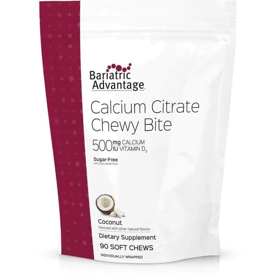 Bariatric Advantage Calcium Citrate Chewy Bites 500mg - Image 10