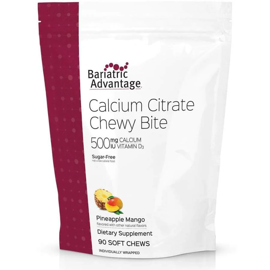 Bariatric Advantage Calcium Citrate Chewy Bites 500mg - Image 24