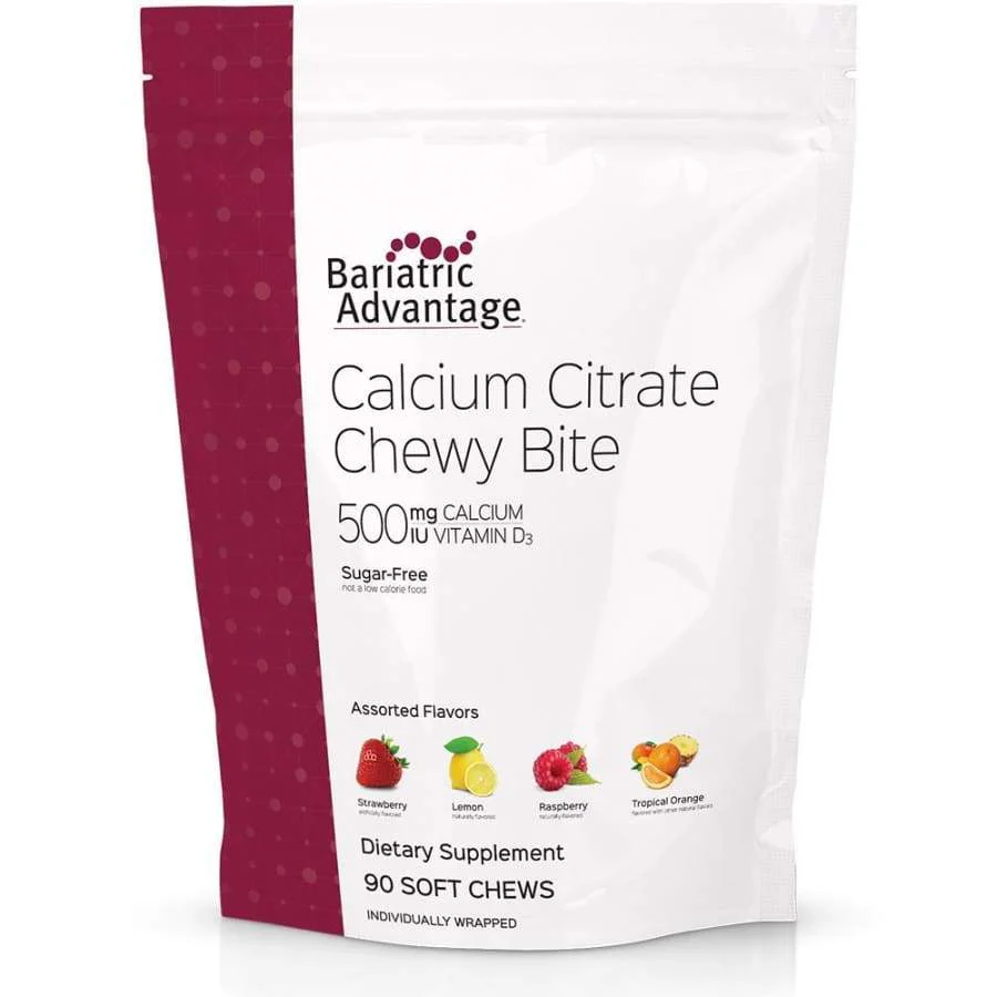 Bariatric Advantage Calcium Citrate Chewy Bites 500mg - Image 26