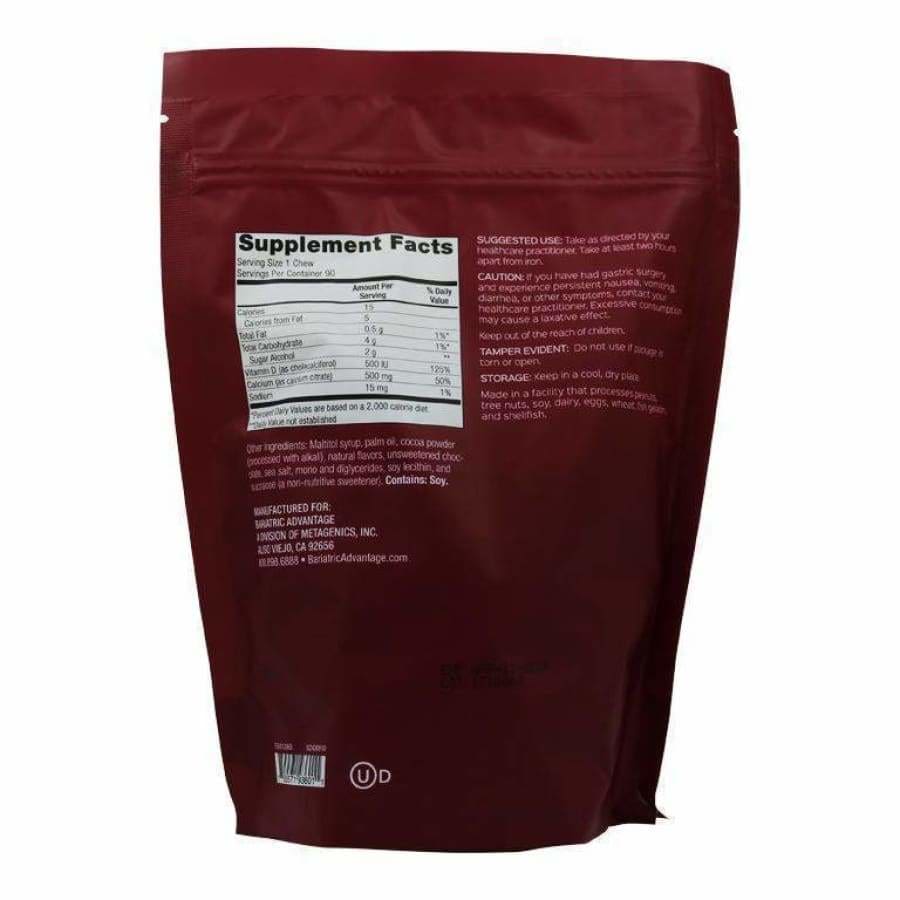 Bariatric Advantage Calcium Citrate Chewy Bites 500mg - Image 5