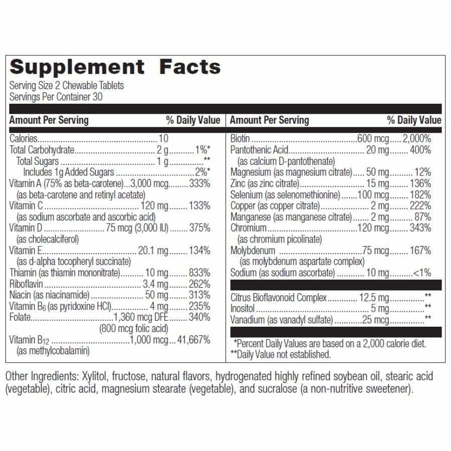 Bariatric Advantage Chewable Essential Multivitamin without Iron - Image 10