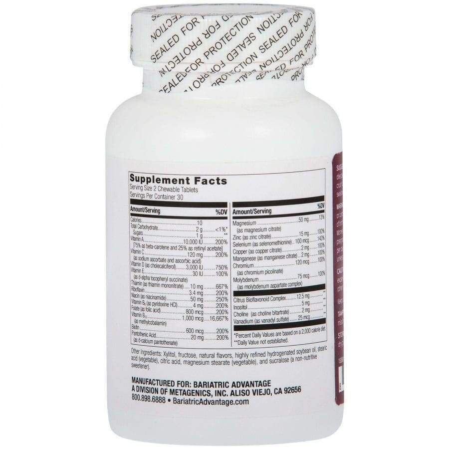 Bariatric Advantage Chewable Essential Multivitamin without Iron - Image 11