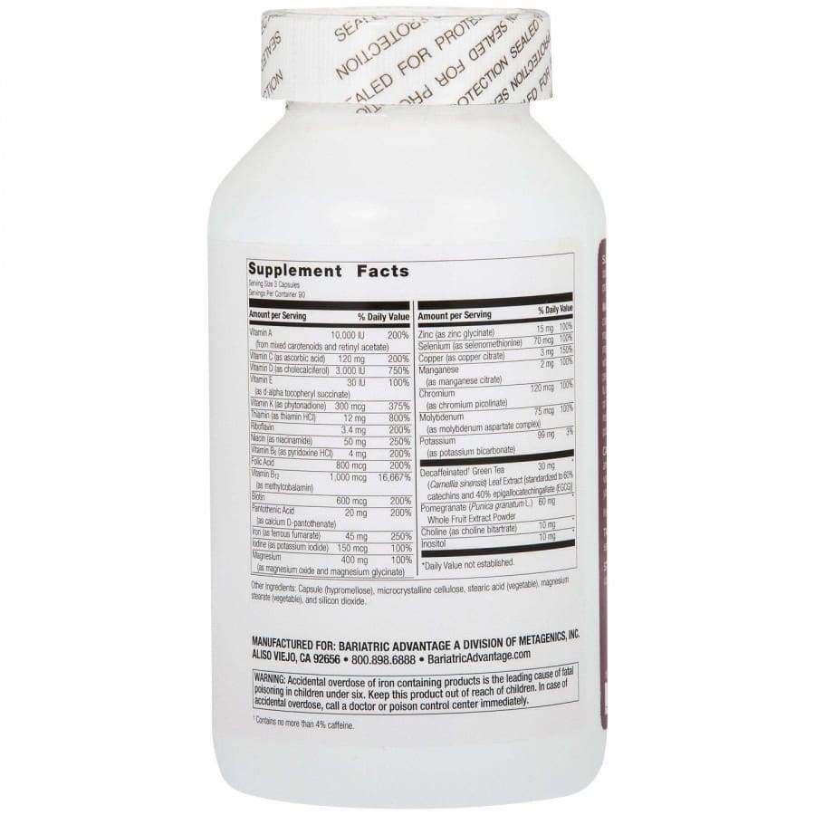 Bariatric Advantage Ultra Multivitamin Formula - With Iron (45 mg) - Image 7