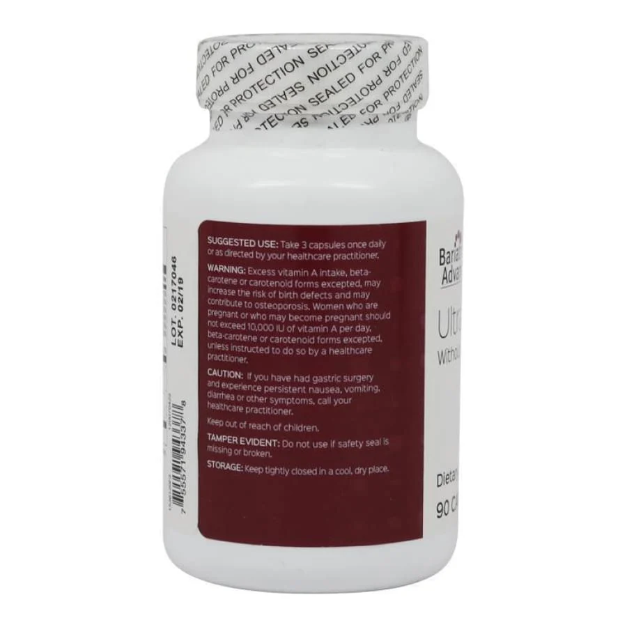 Bariatric Advantage Ultra Multivitamin Formula Capsules - Iron Free - Image 8