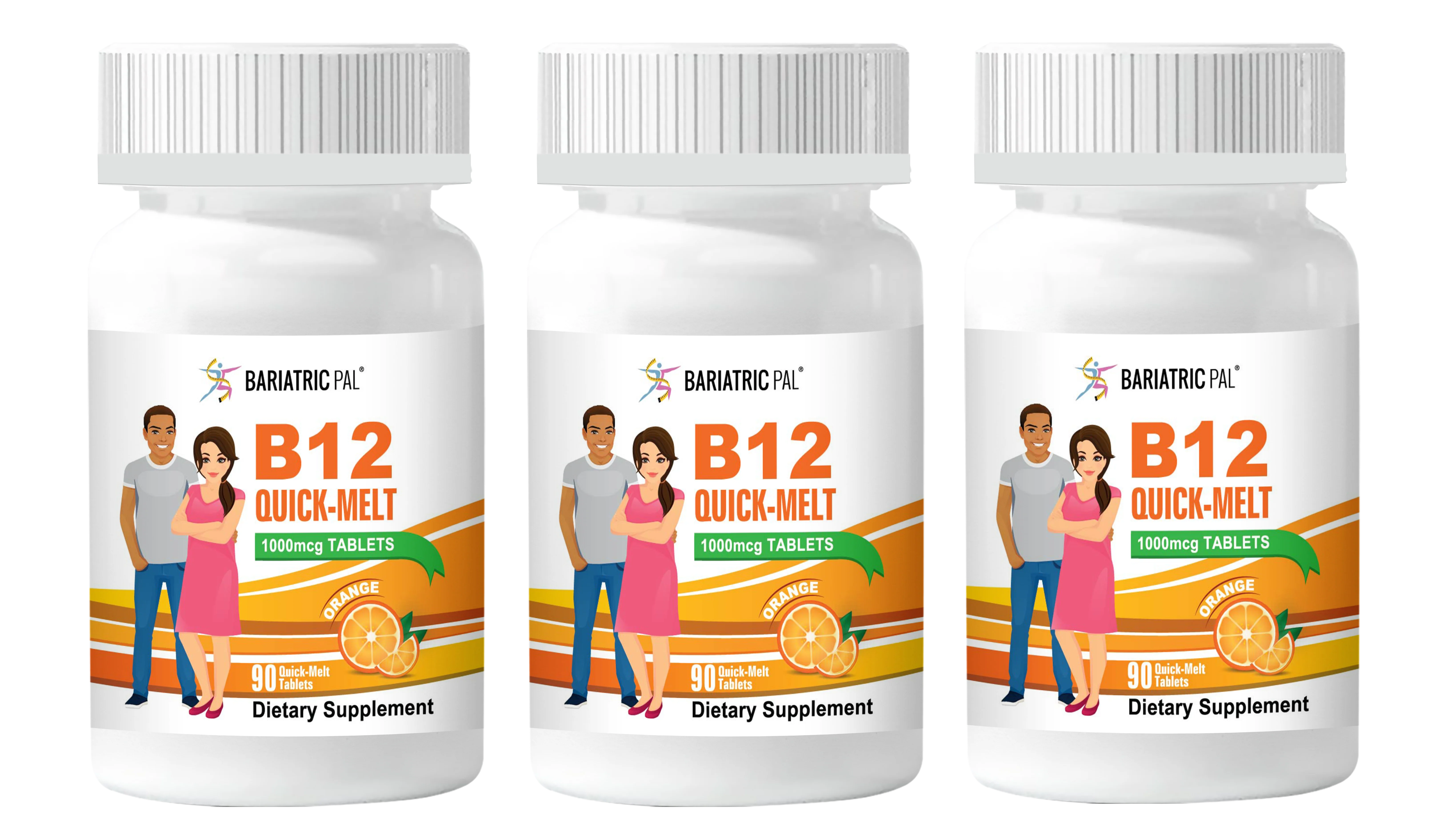 BariatricPal 1,000mcg B12 Sublingual Quick Melts - 90 Melts - Image 8