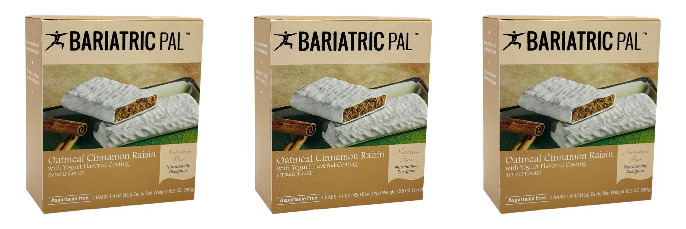 BariatricPal 10g Protein Snack Bars - Oatmeal Cinnamon Raisin - Image 3