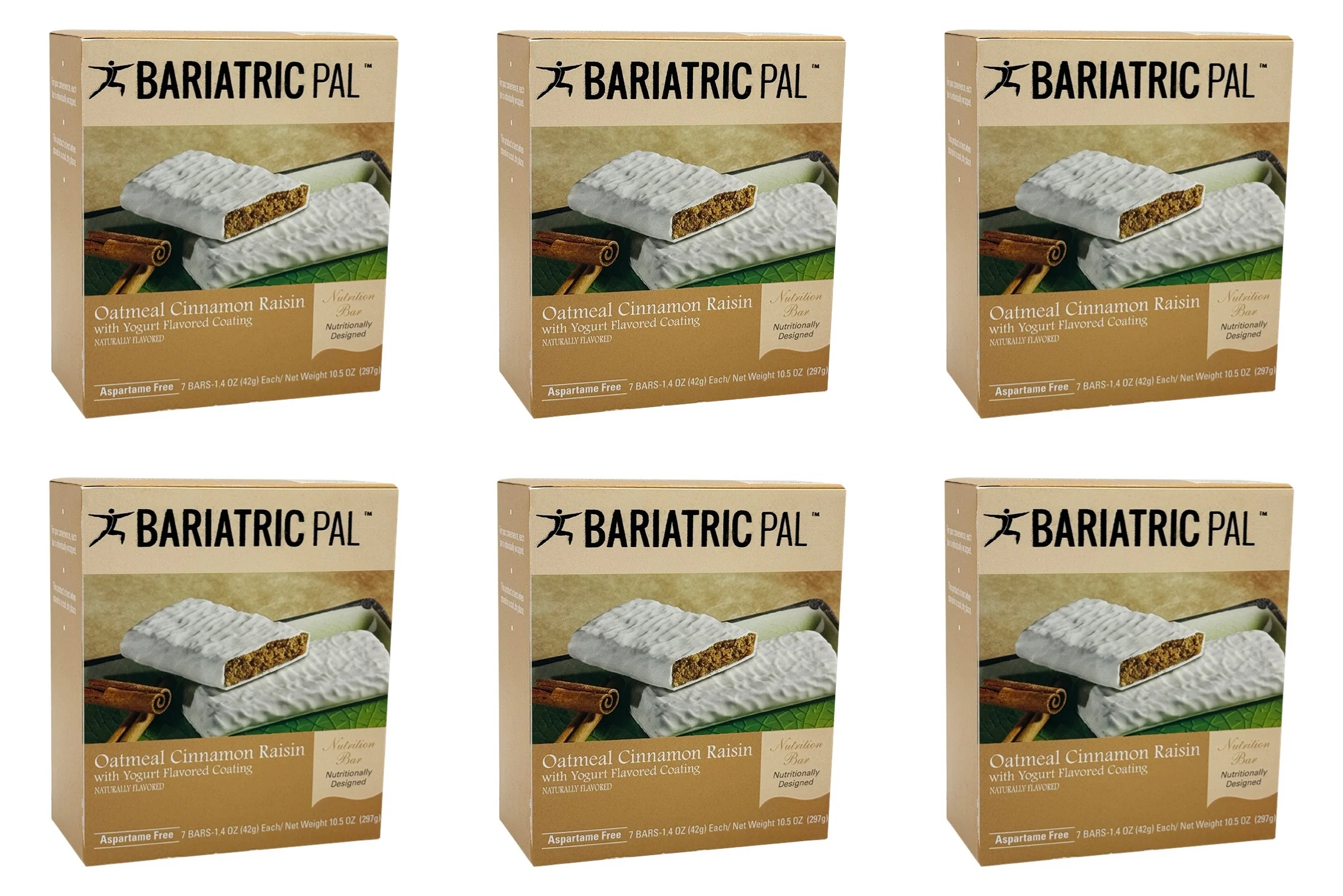 BariatricPal 10g Protein Snack Bars - Oatmeal Cinnamon Raisin - Image 4