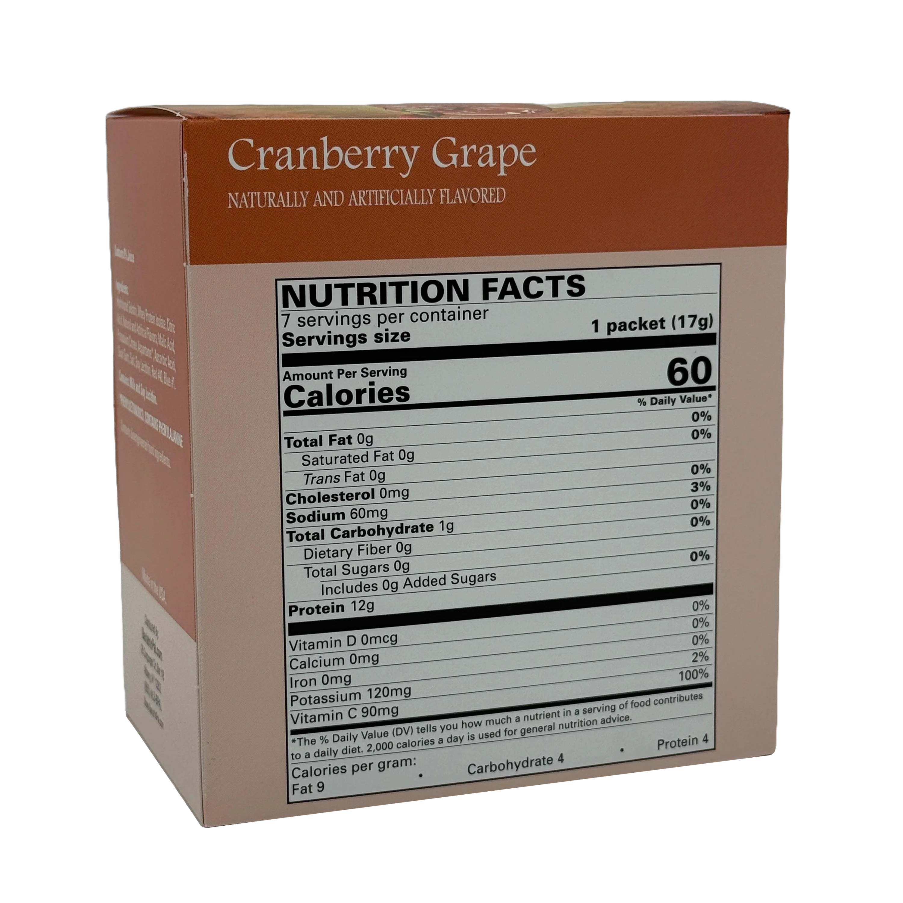 BariatricPal 12g Protein Fruit Drink - Cranberry Grape - Image 6