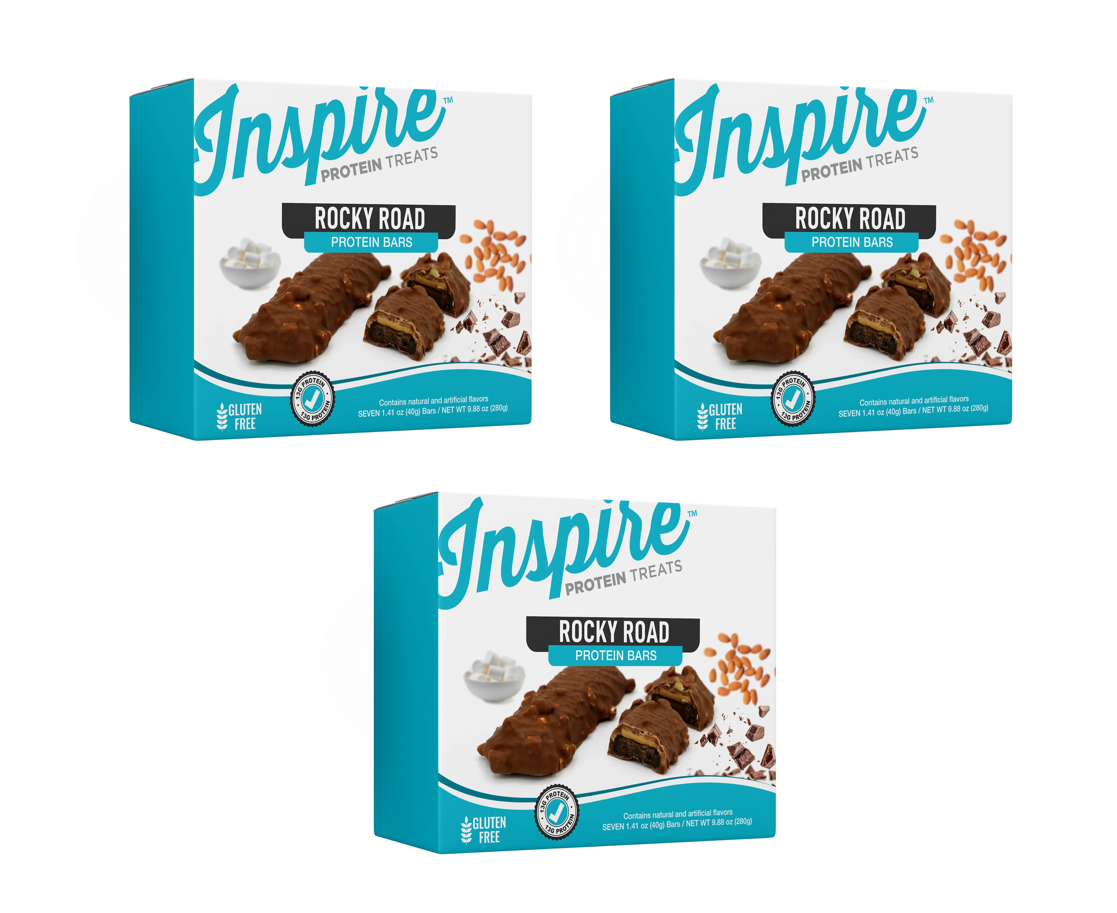 Inspire High Protein Bars by Bariatric Eating- Rocky Road - Image 6