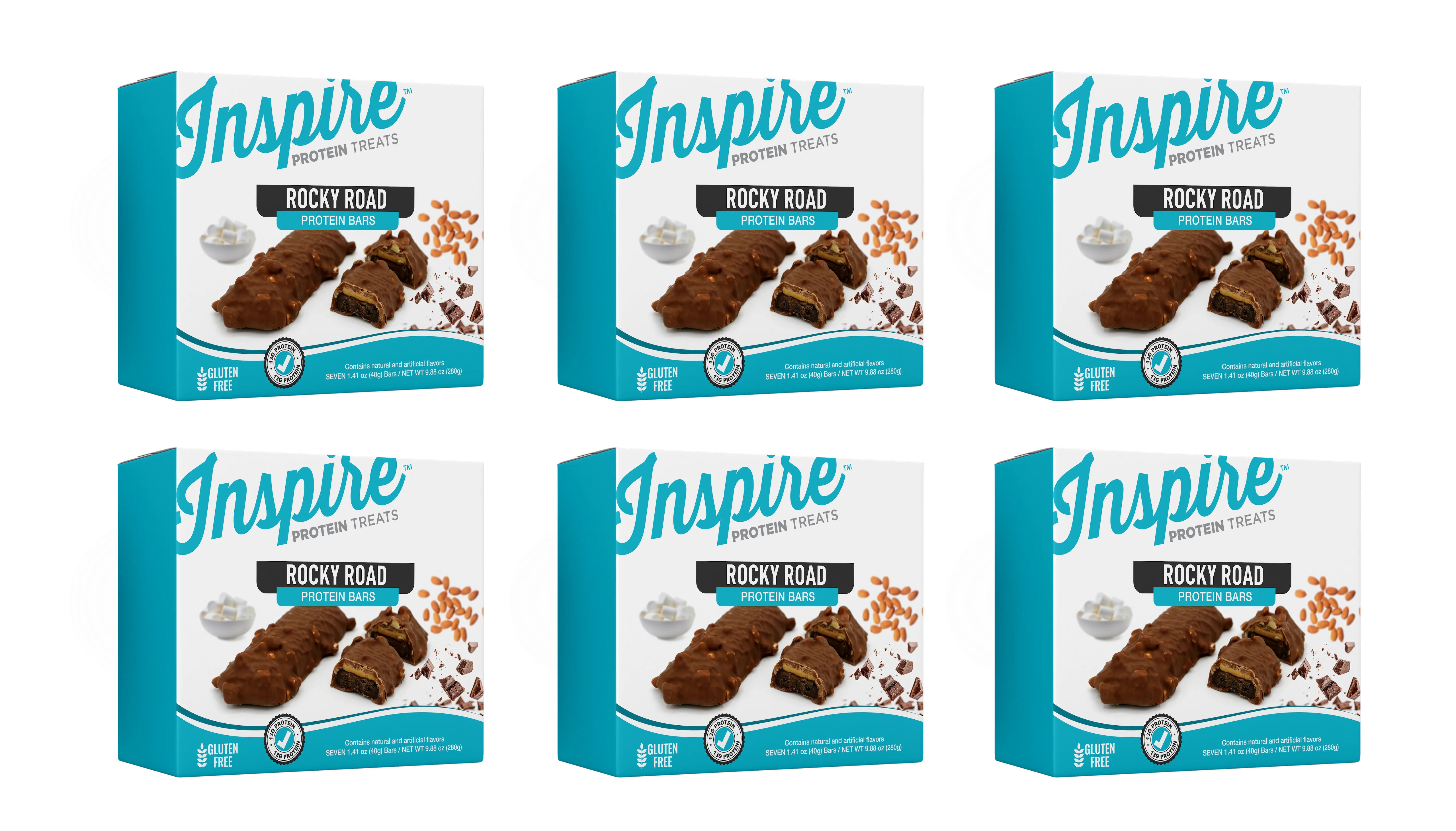 Inspire High Protein Bars by Bariatric Eating- Rocky Road - Image 7