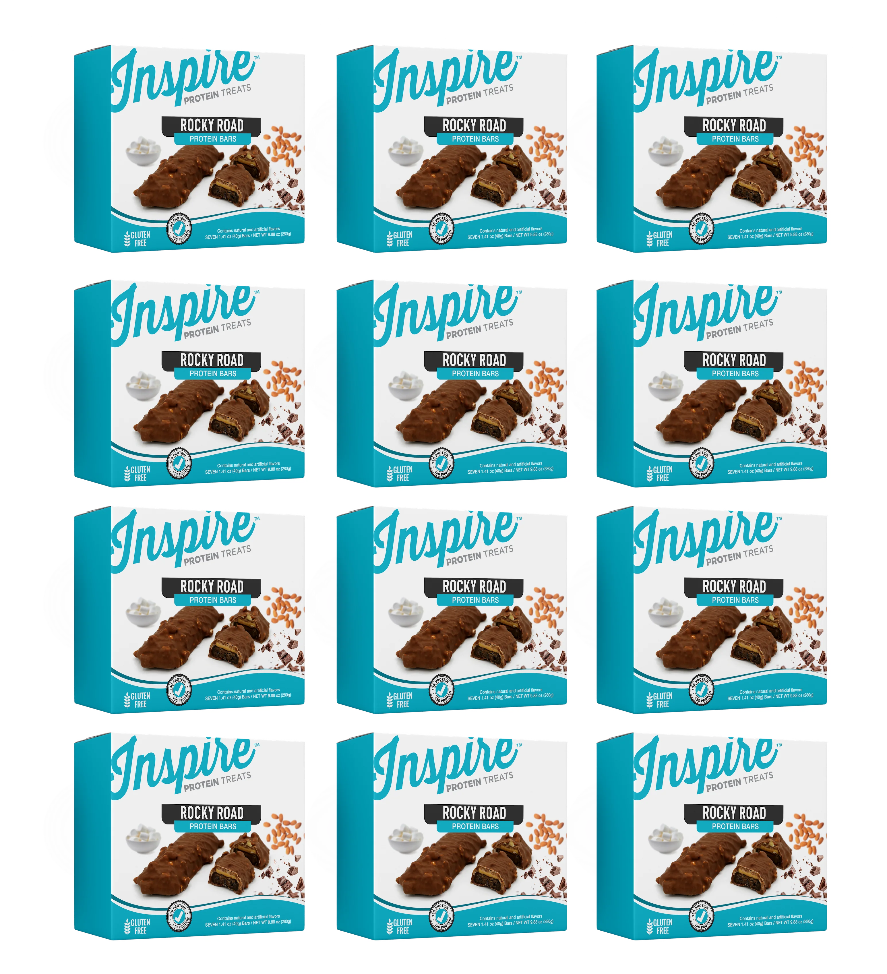 Inspire High Protein Bars by Bariatric Eating- Rocky Road - Image 8