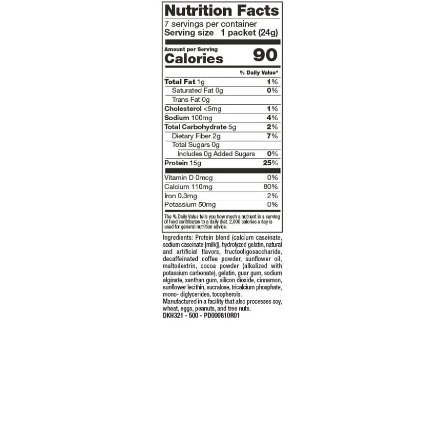 Inspire 15g Hot Protein Mix by Bariatric Eating - Decaf Cappuccino - Image 3