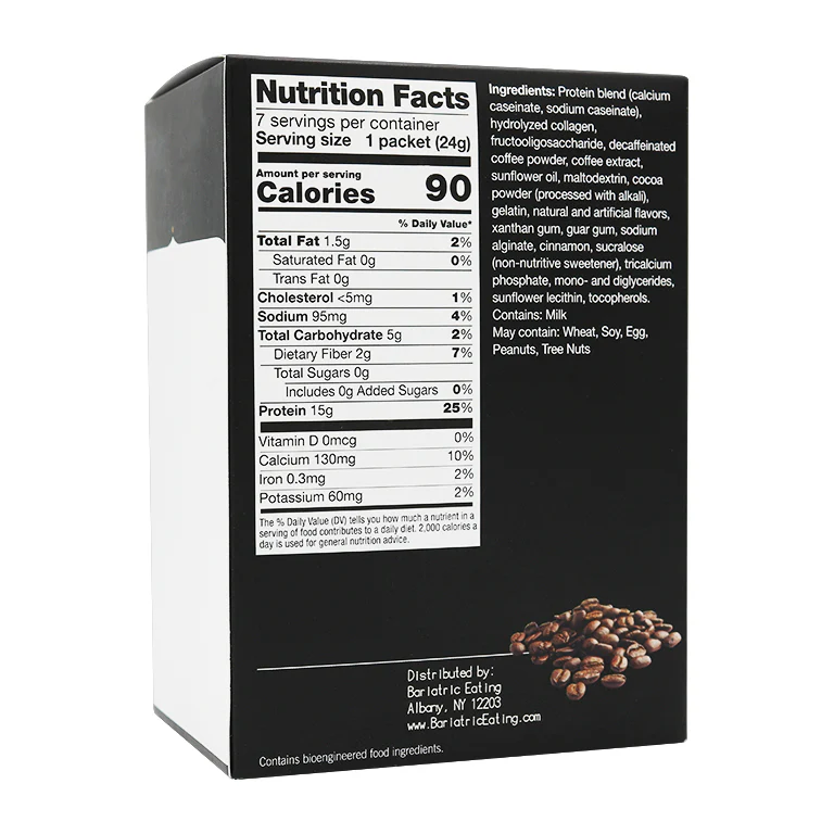 Inspire 15g Hot Protein Mix by Bariatric Eating - Decaf Cappuccino - Image 5