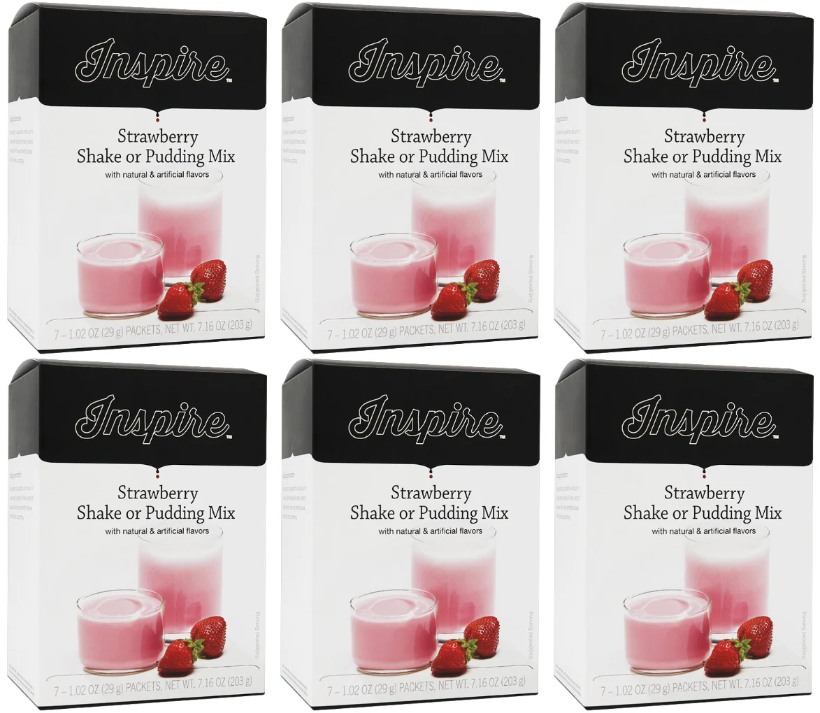 Inspire 15g Protein Shake or Pudding by Bariatric Eating - Strawberry - Image 5