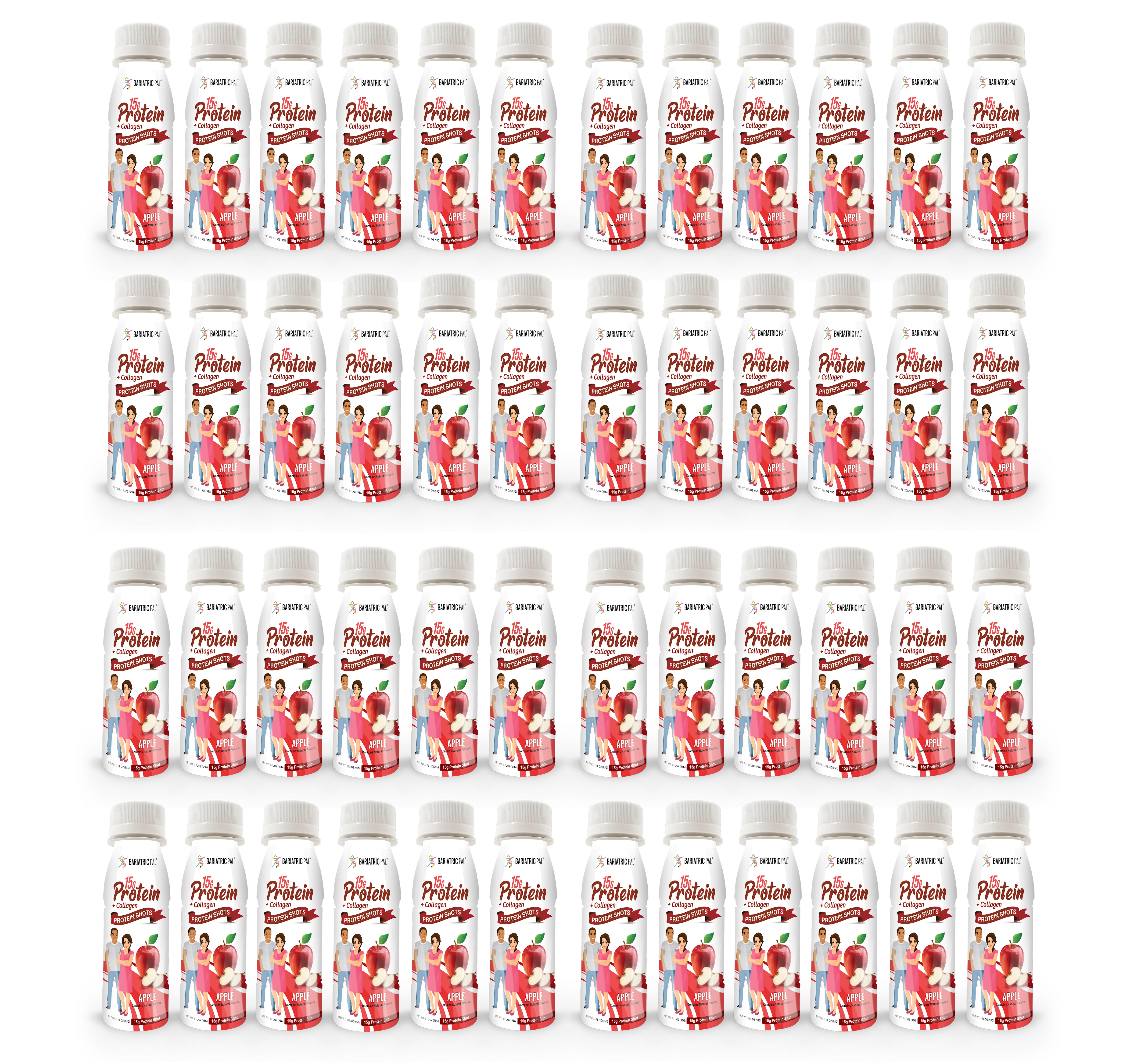 BariatricPal 15g Whey & Collagen Complete Protein Shots - Apple - Image 6