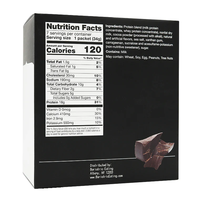 Inspire 18g Protein Hot or Cold Drink Mix by Bariatric Eating - Chocolate - Image 5