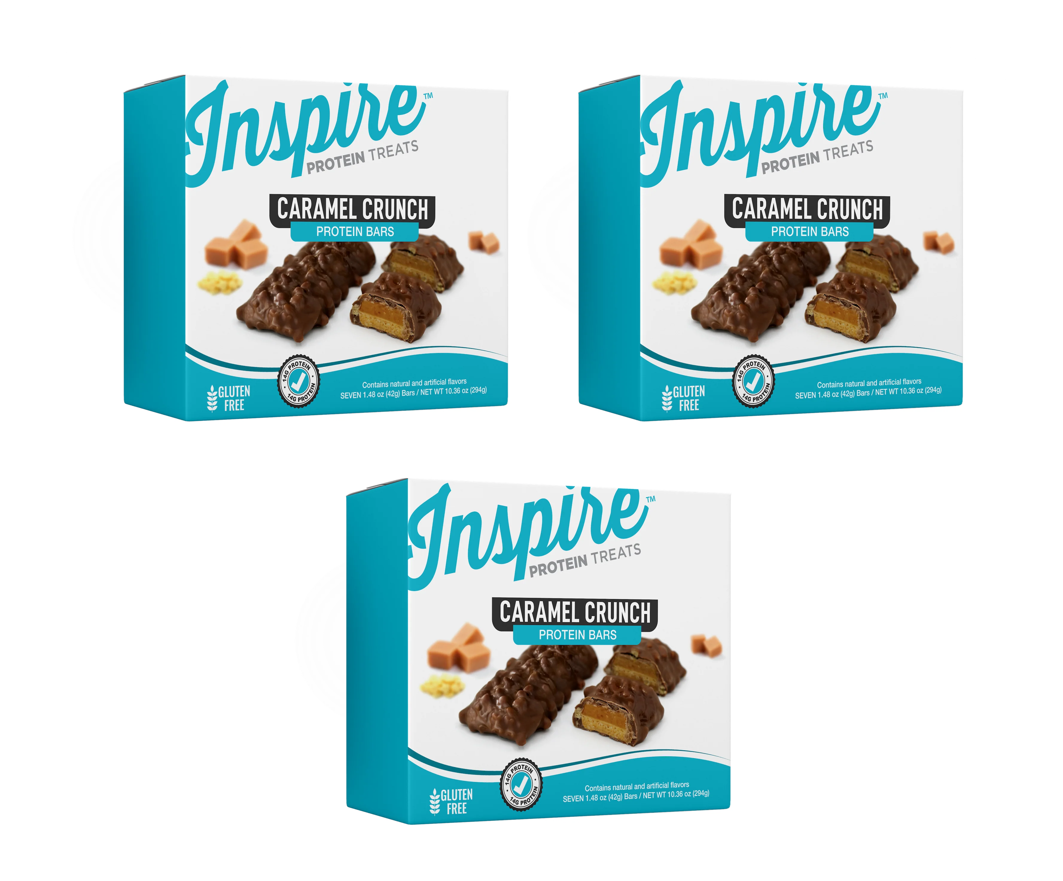 Inspire High Protein Bars by Bariatric Eating - Caramel Crunch - Image 6