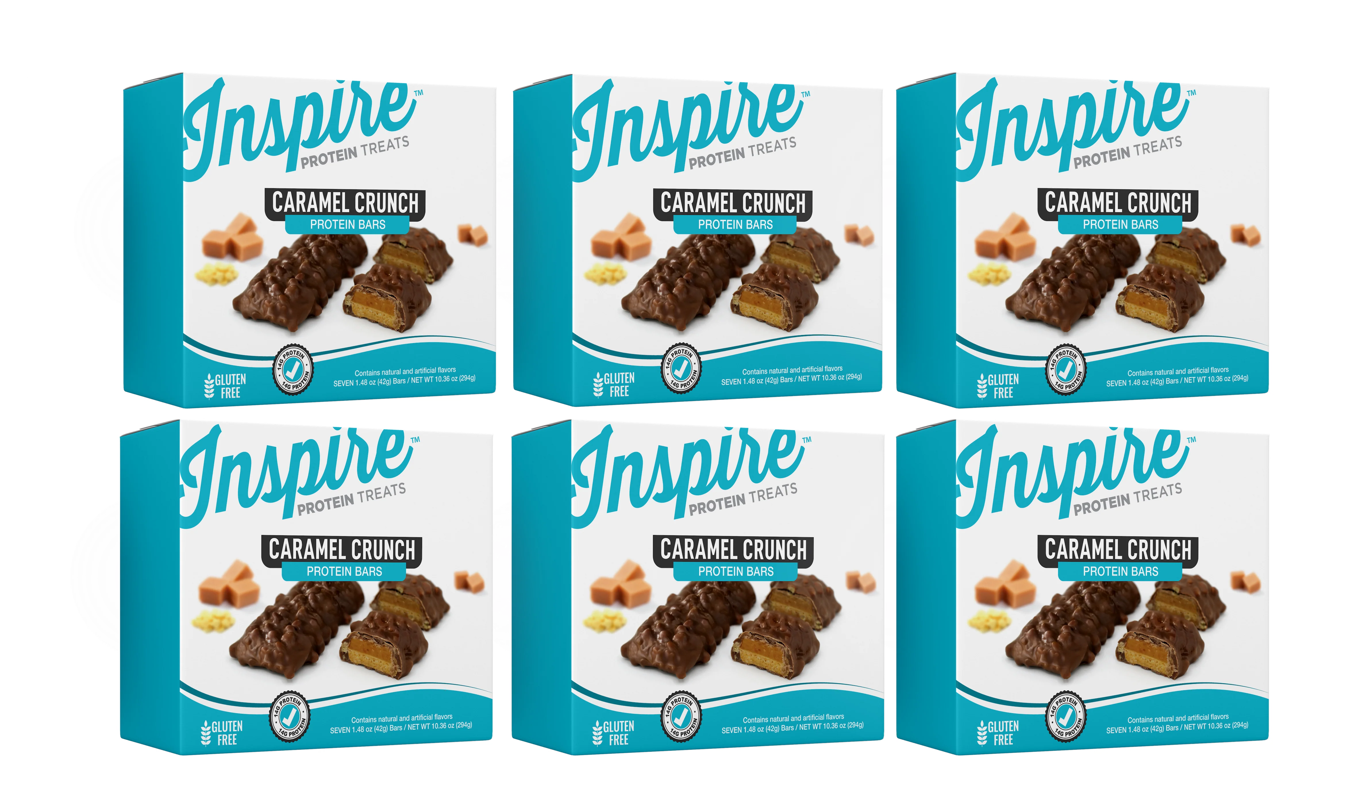 Inspire High Protein Bars by Bariatric Eating - Caramel Crunch - Image 7