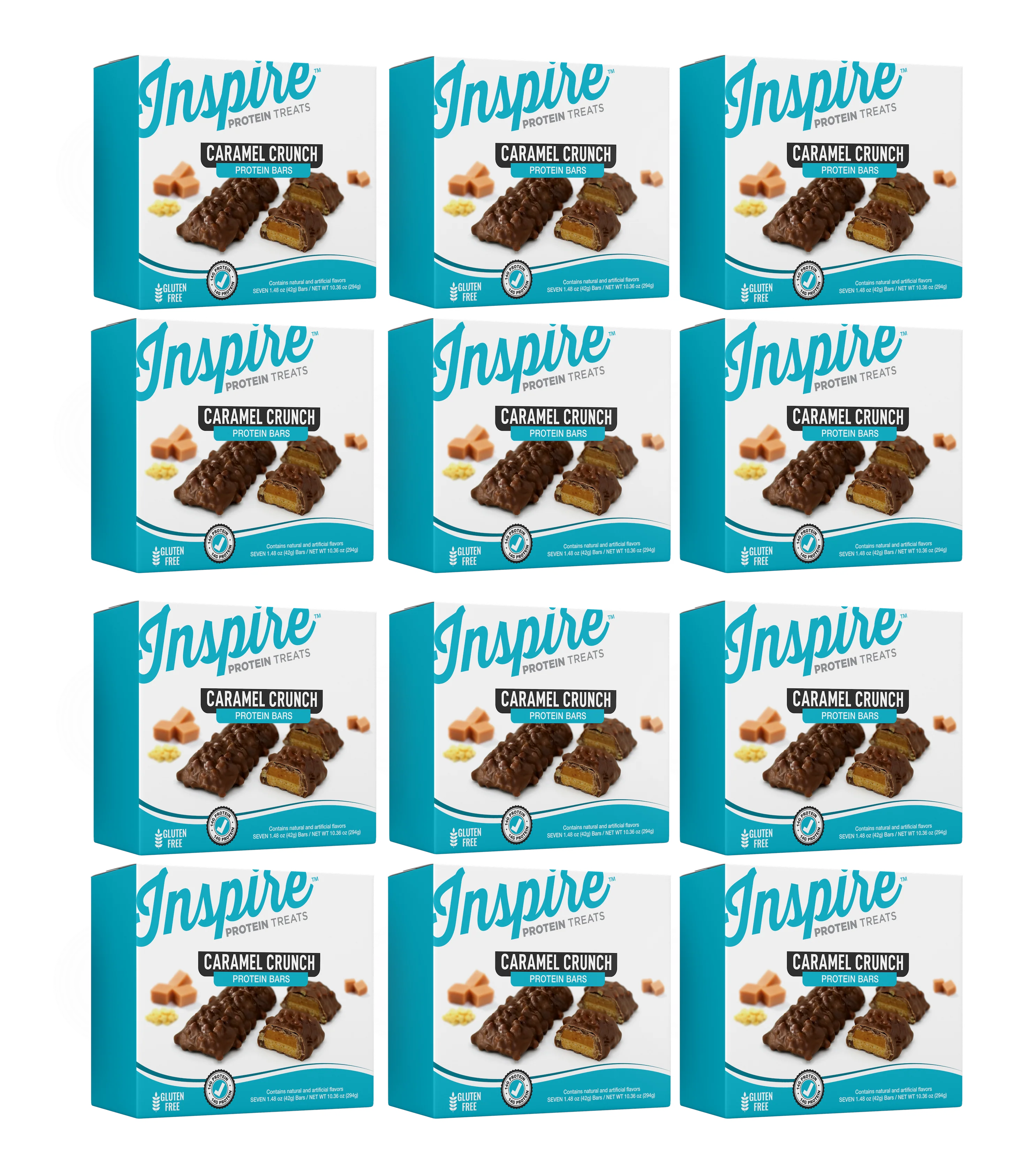 Inspire High Protein Bars by Bariatric Eating - Caramel Crunch - Image 8