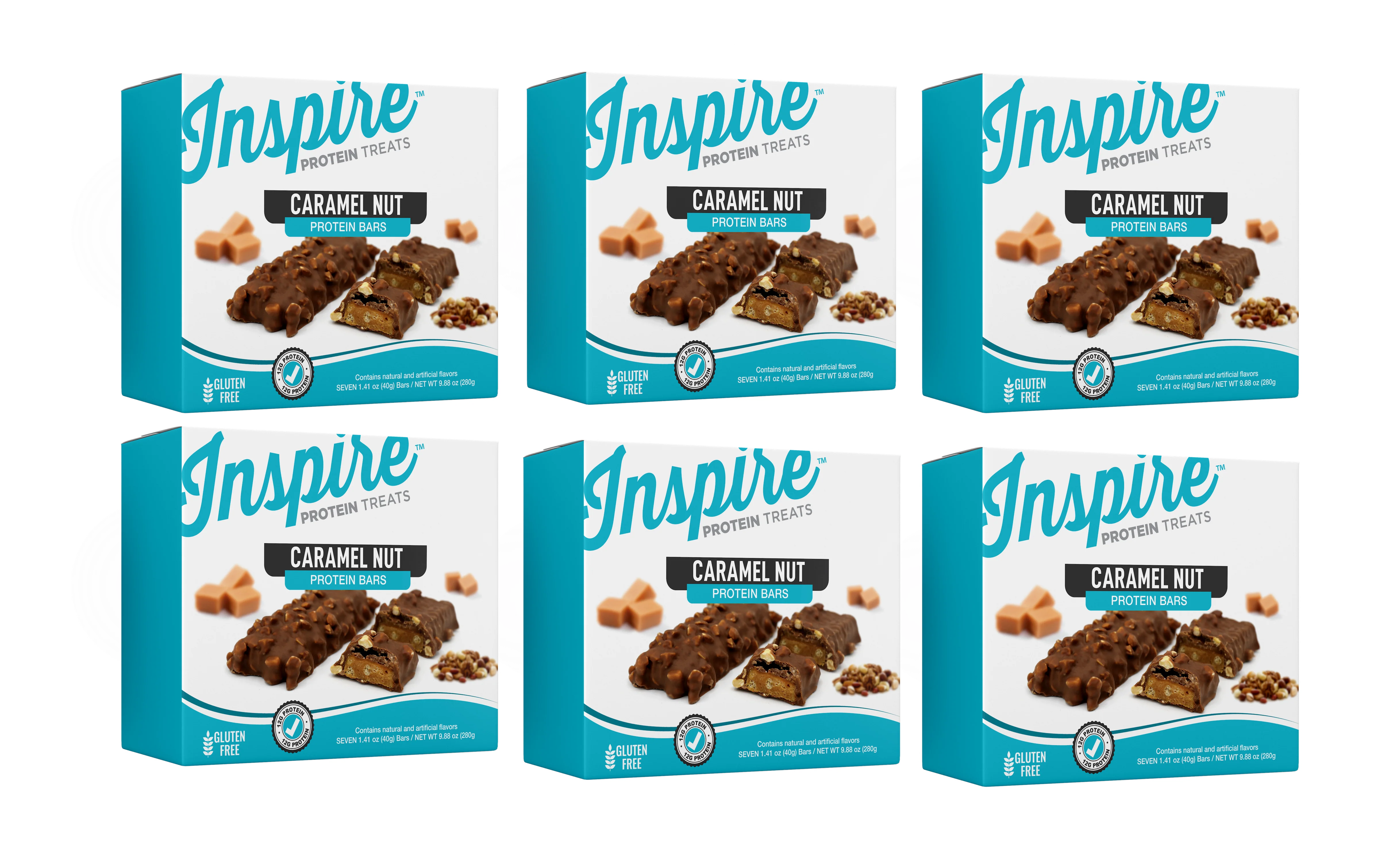 Inspire High Protein Bars by Bariatric Eating - Caramel Nut - Image 7