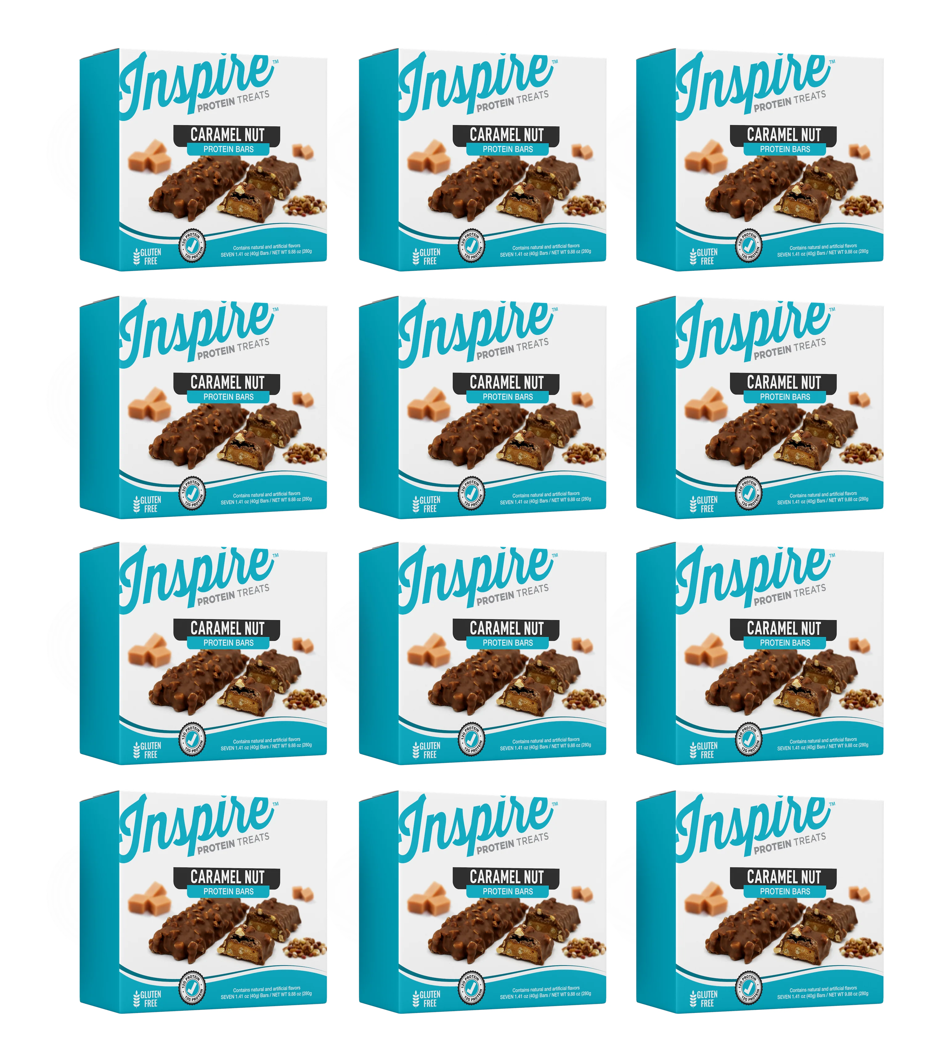 Inspire High Protein Bars by Bariatric Eating - Caramel Nut - Image 8