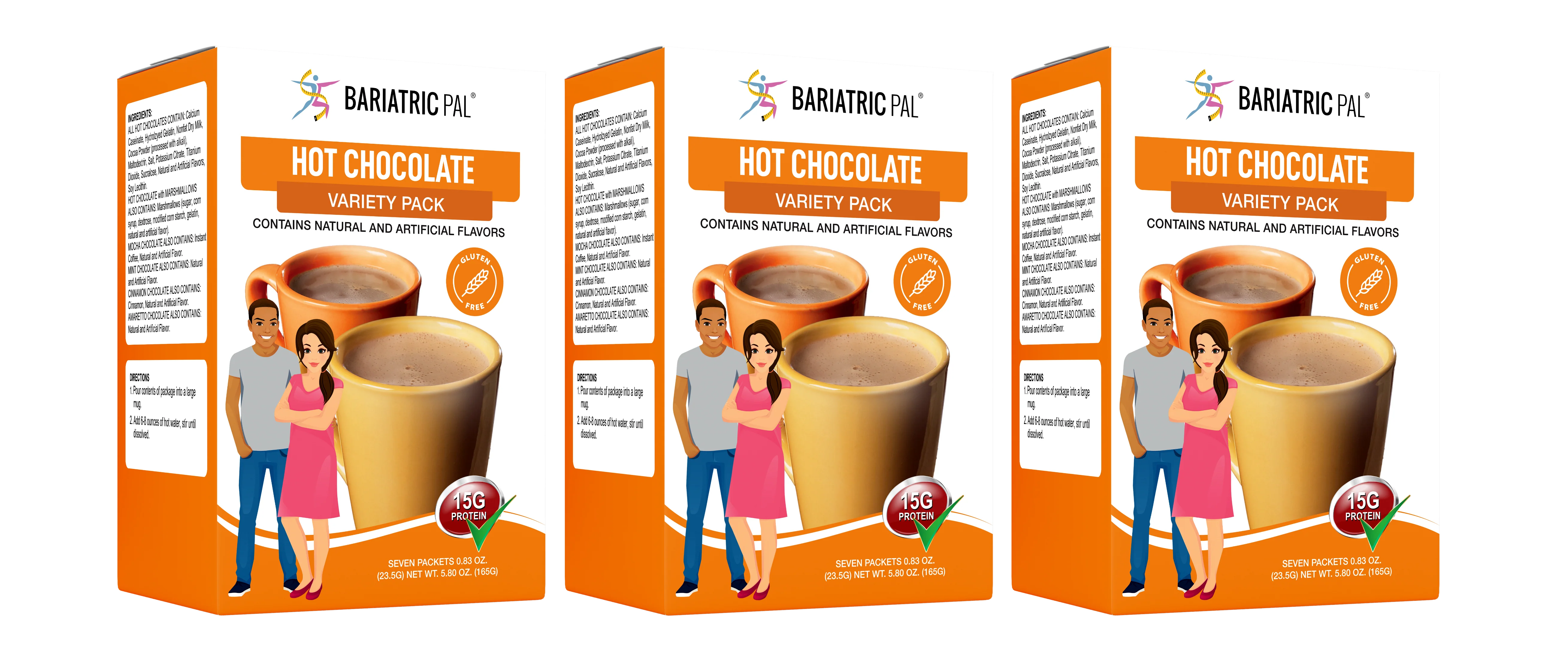 BariatricPal Hot Chocolate Protein Drink - Variety Pack - Image 4