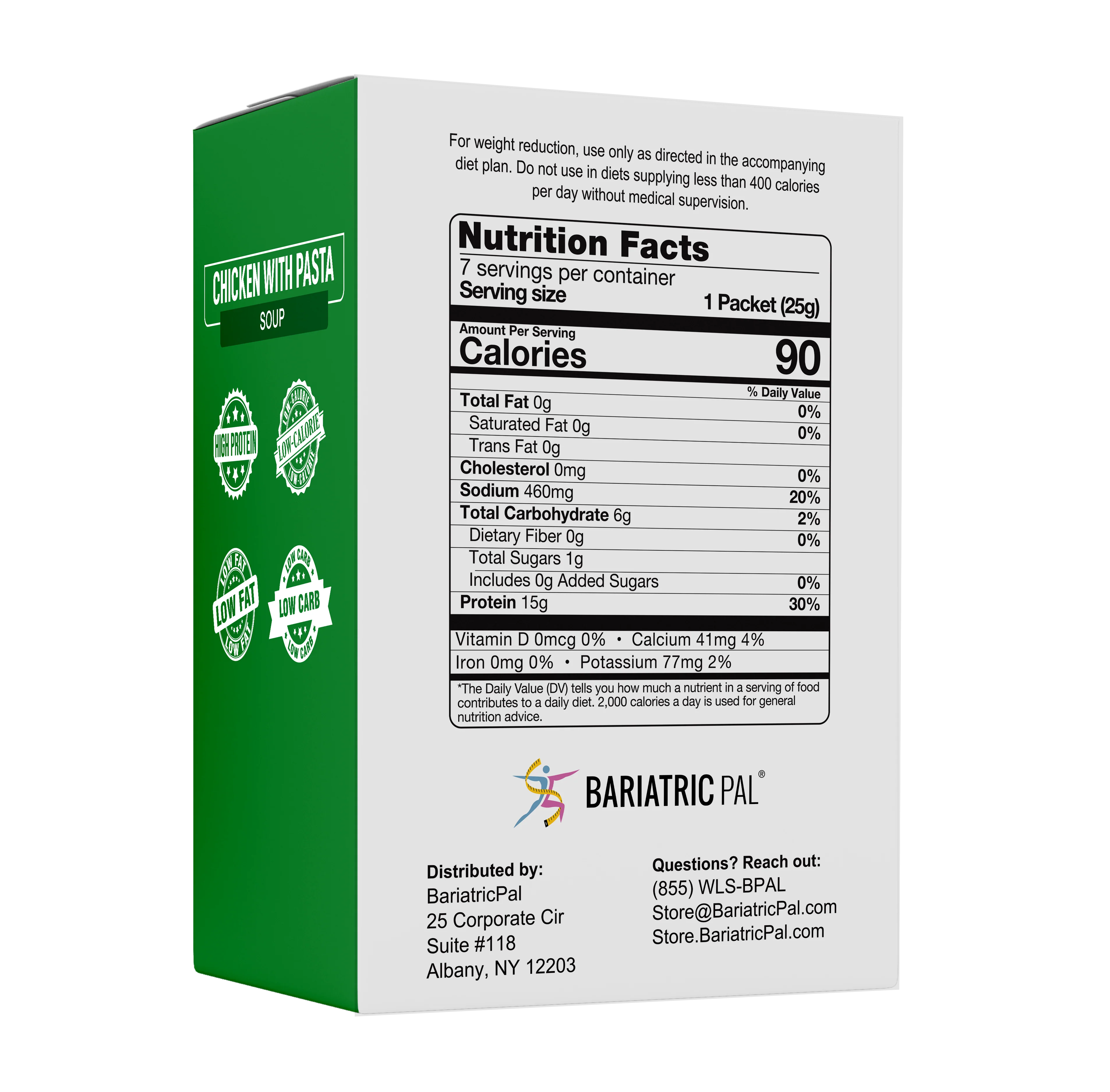 BariatricPal Protein Soup - Chicken with Pasta - Image 3