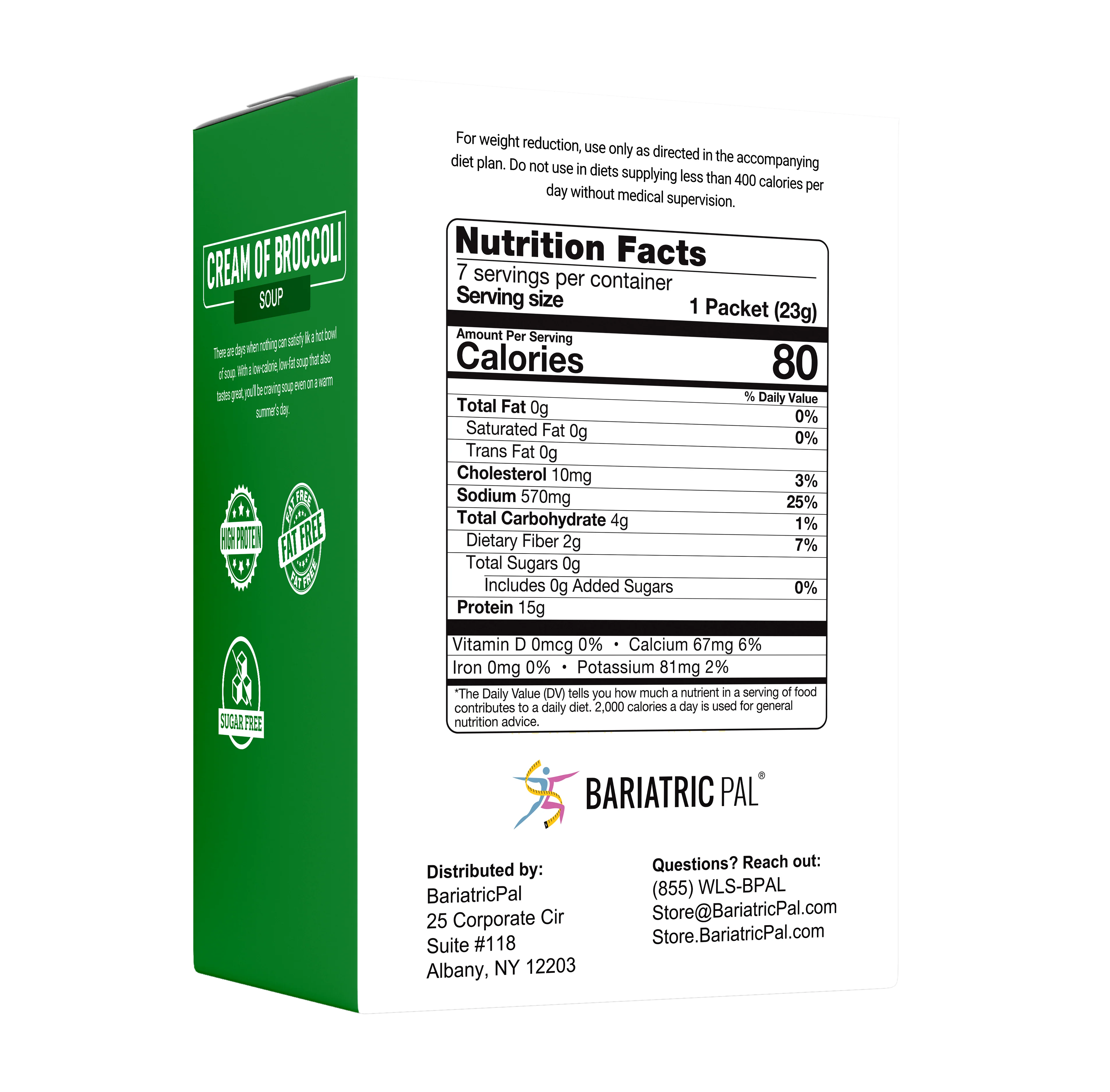 BariatricPal Protein Soup - Cream Of Broccoli - Image 4