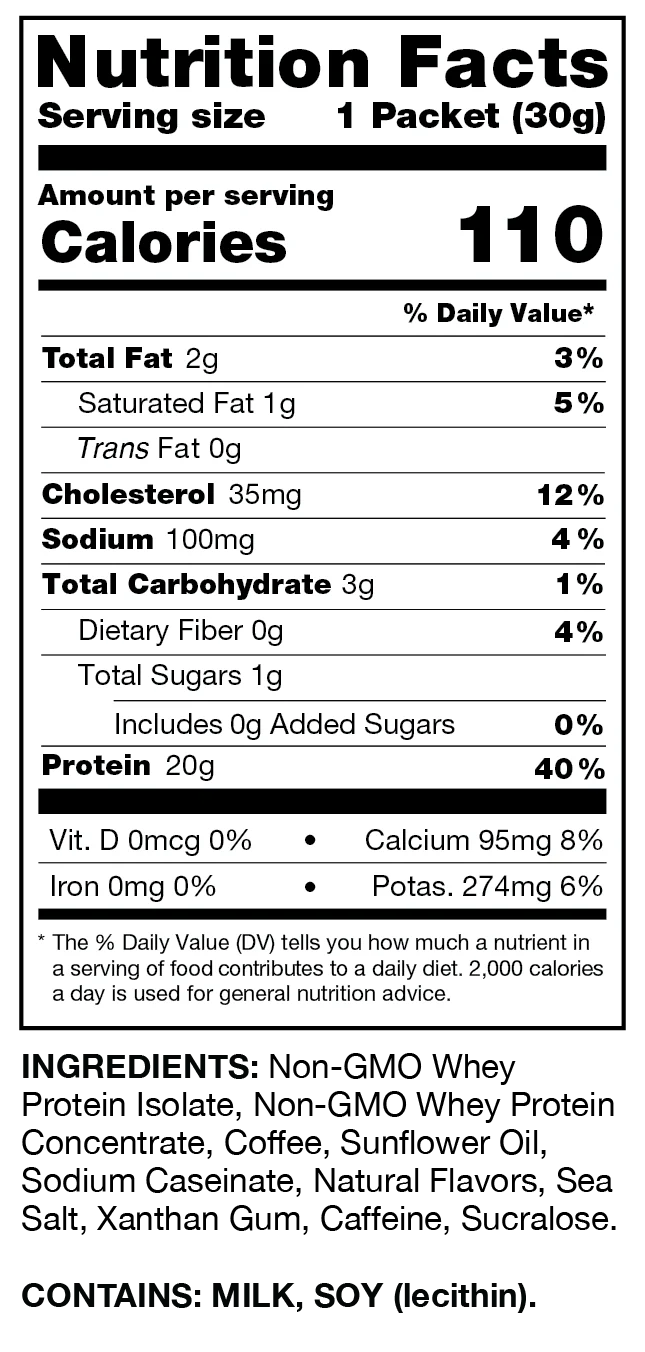 Chike Nutrition High Protein Iced Coffee Single Packets - Image 10