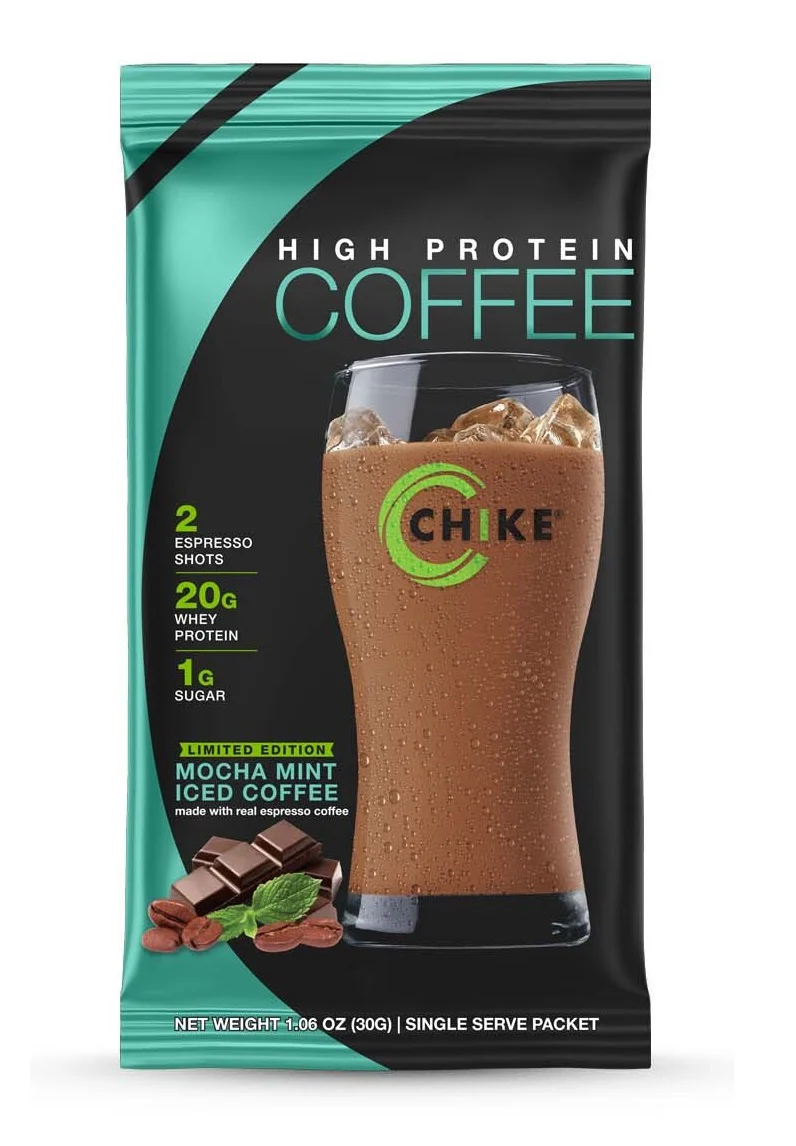 Chike Nutrition High Protein Iced Coffee Single Packets - Image 17