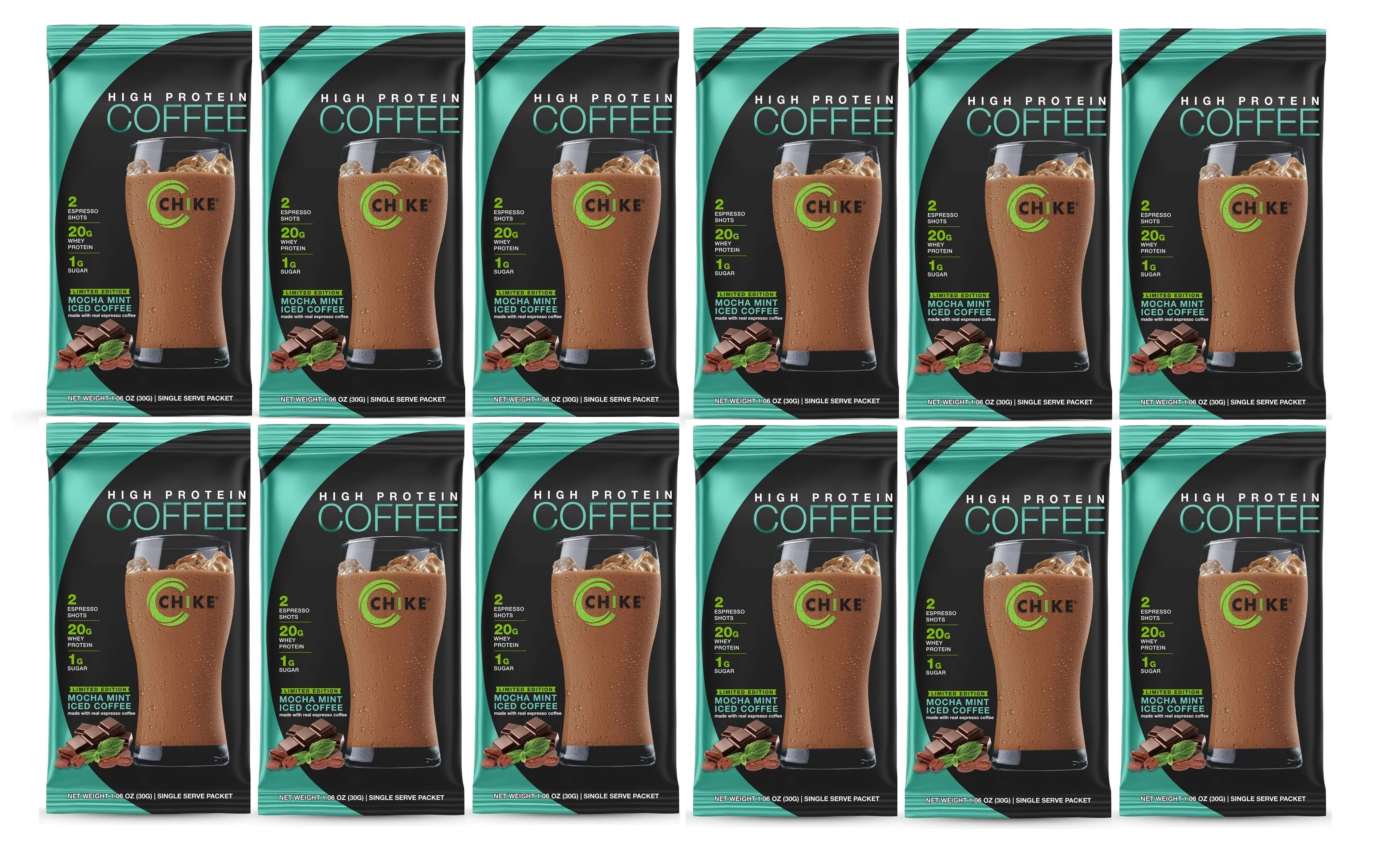 Chike Nutrition High Protein Iced Coffee Single Packets - Image 20