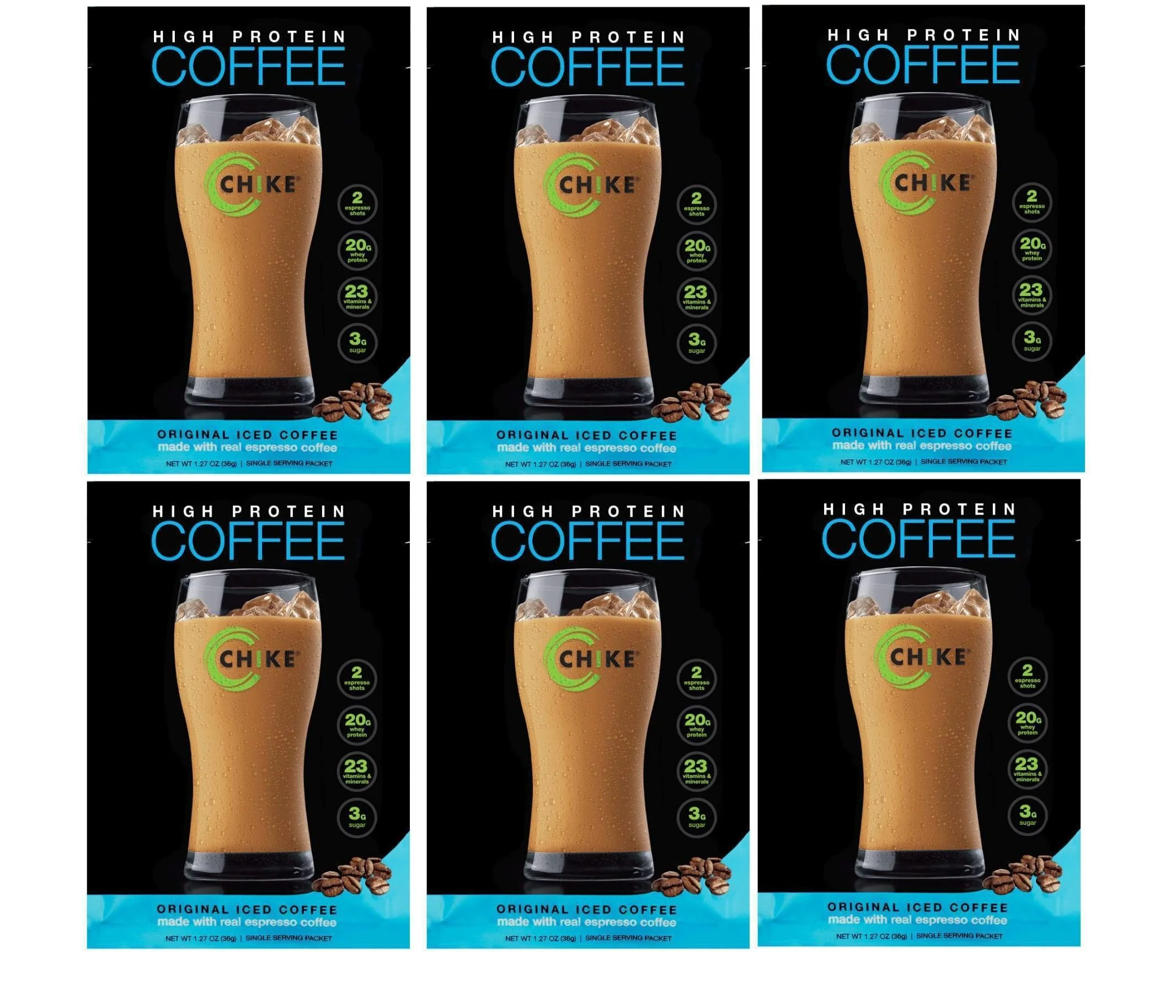 Chike Nutrition High Protein Iced Coffee Single Packets - Image 3