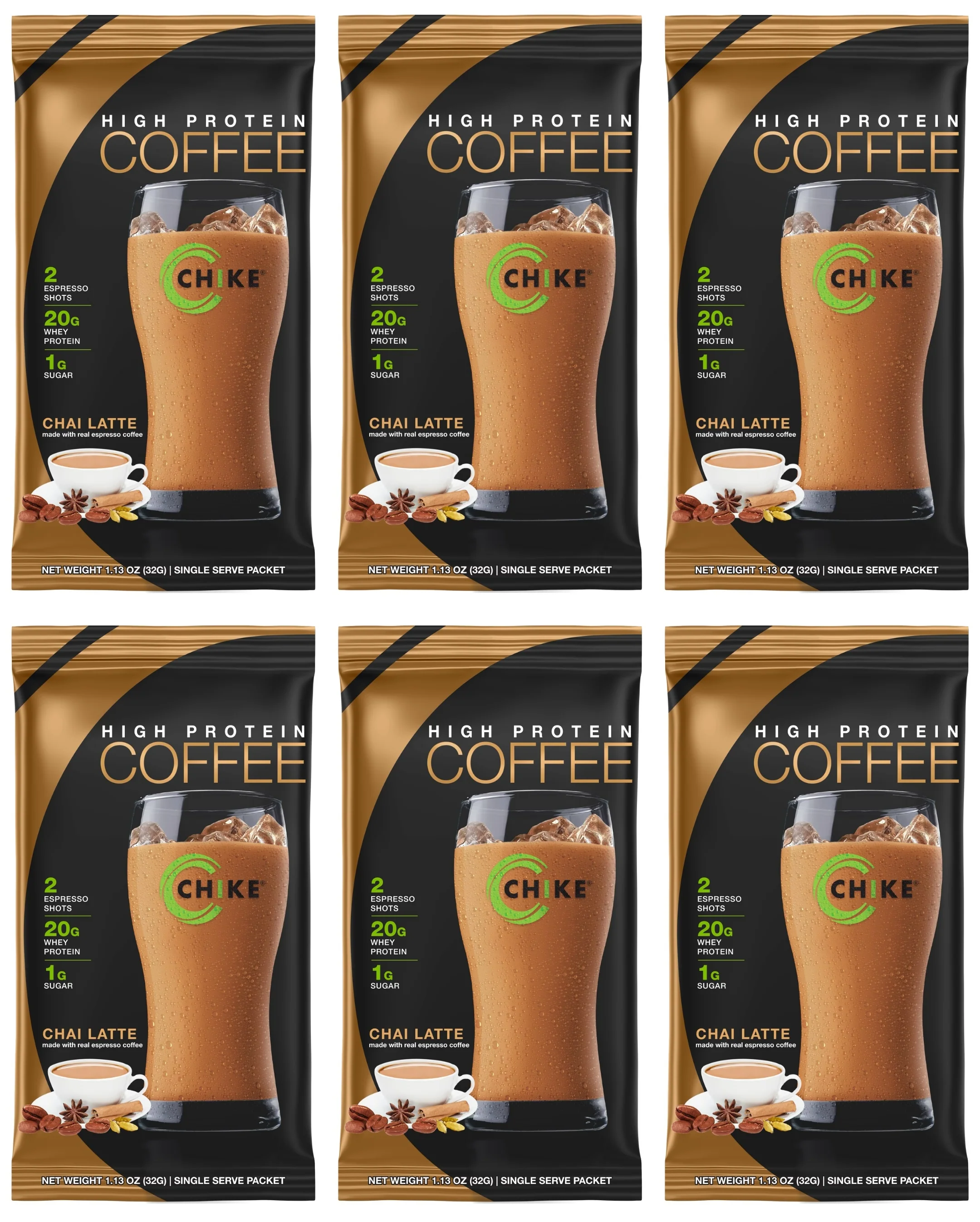 Chike Nutrition High Protein Iced Coffee Single Packets - Image 34