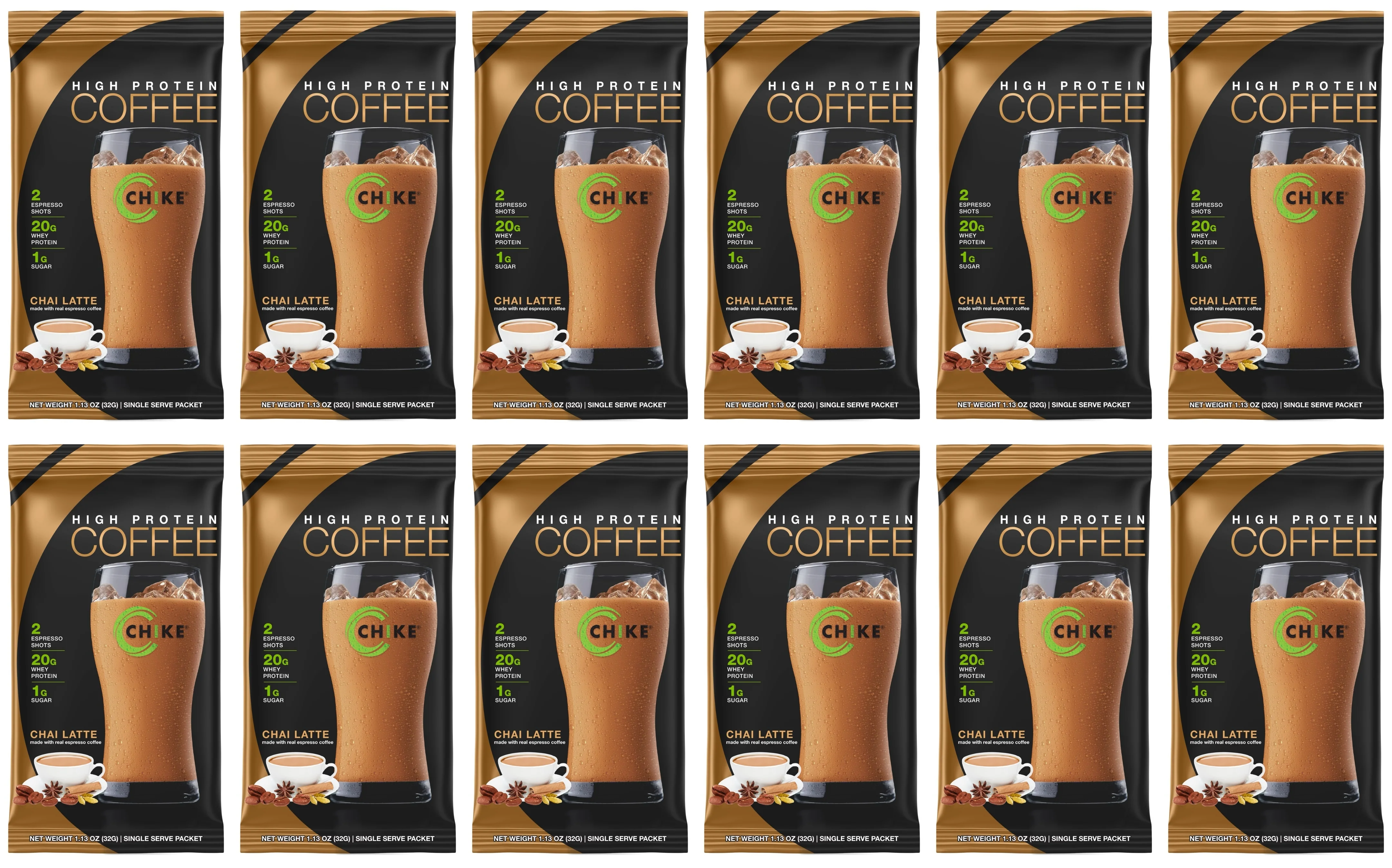 Chike Nutrition High Protein Iced Coffee Single Packets - Image 35