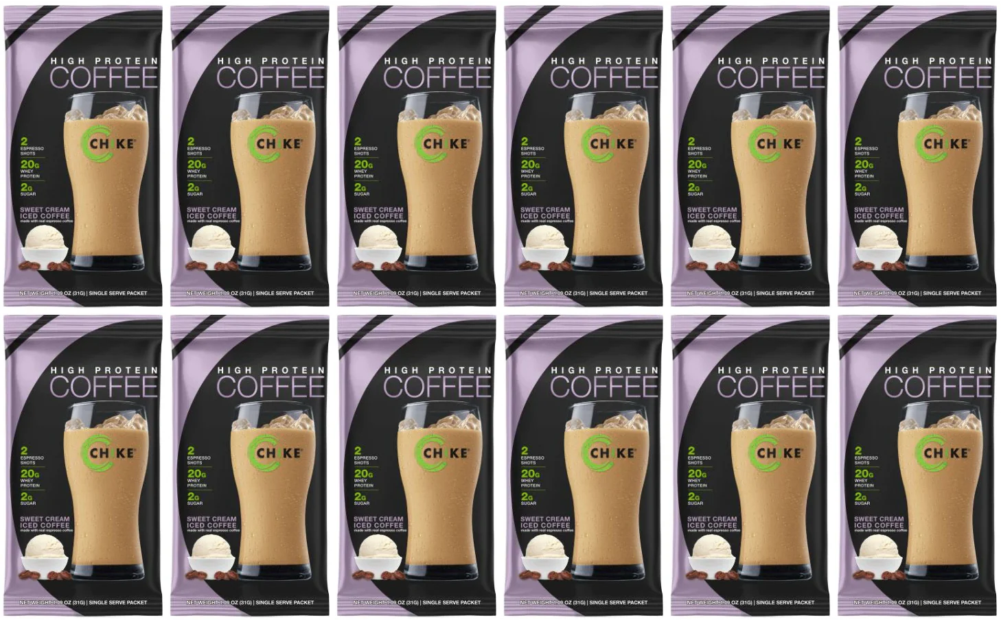Chike Nutrition High Protein Iced Coffee Single Packets - Image 39