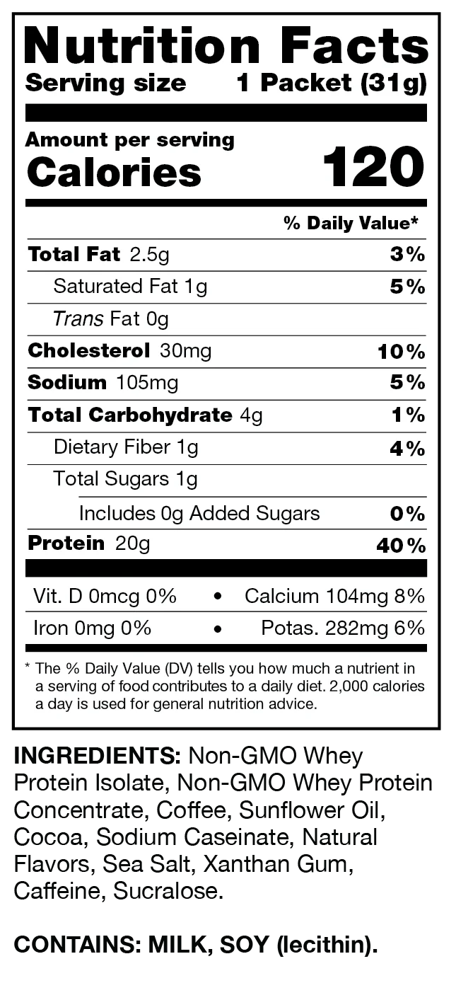 Chike Nutrition High Protein Iced Coffee Single Packets - Image 6