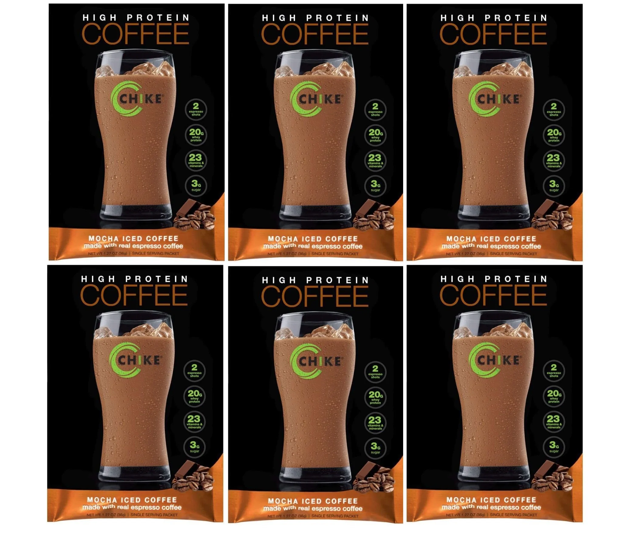 Chike Nutrition High Protein Iced Coffee Single Packets - Image 7