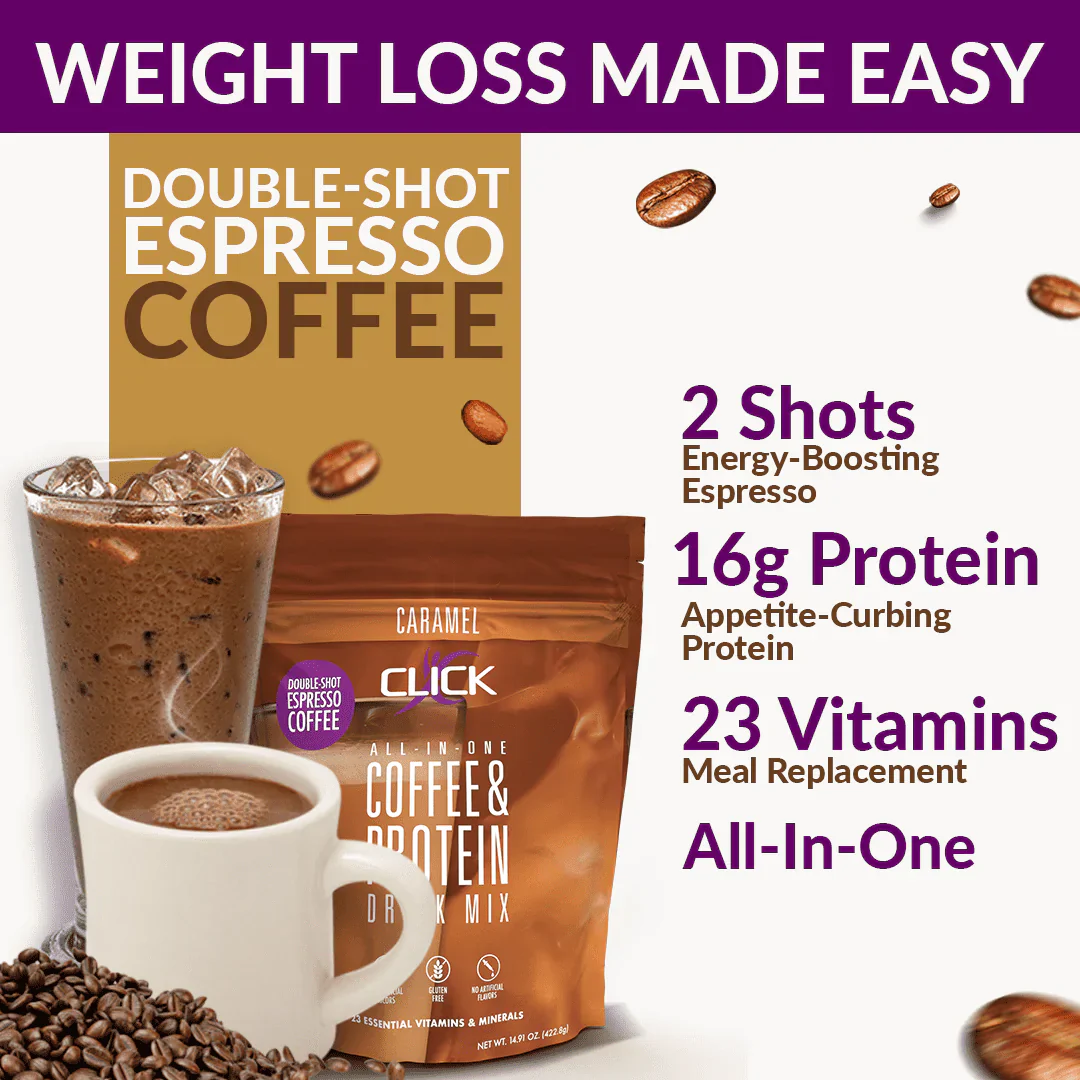 Click Coffee & Protein Powder Bag - Caramel - Image 3