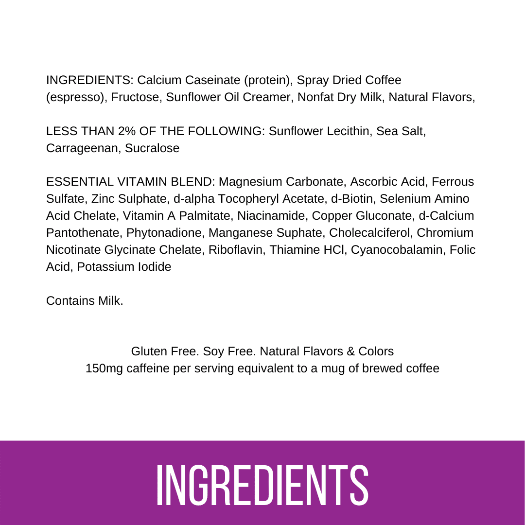 Click Coffee & Protein Powder Bag - Caramel - Image 6