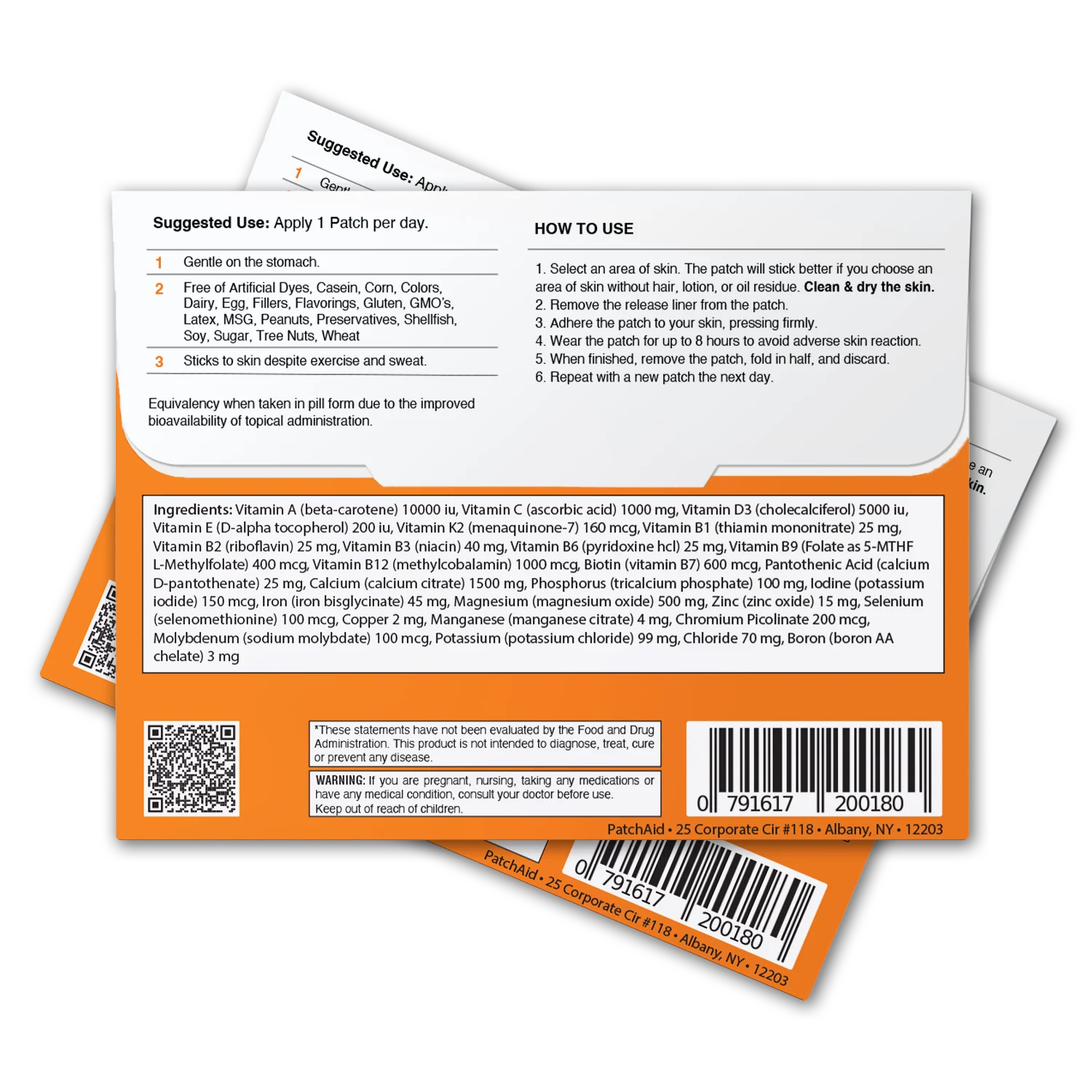 Gastric Band Premium Health Vitamin Patch Pack by PatchAid - Image 13