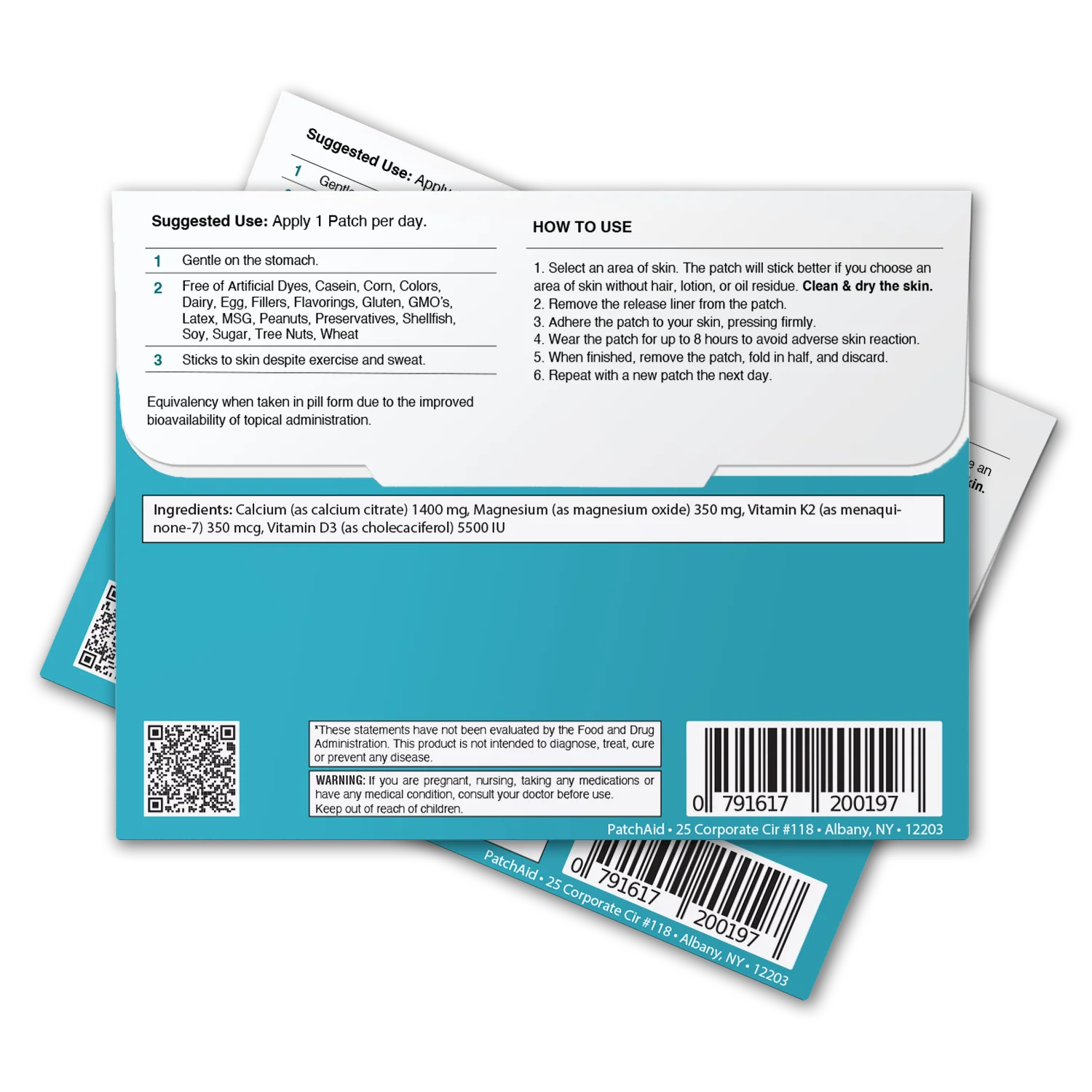 Gastric Band Premium Health Vitamin Patch Pack by PatchAid - Image 5