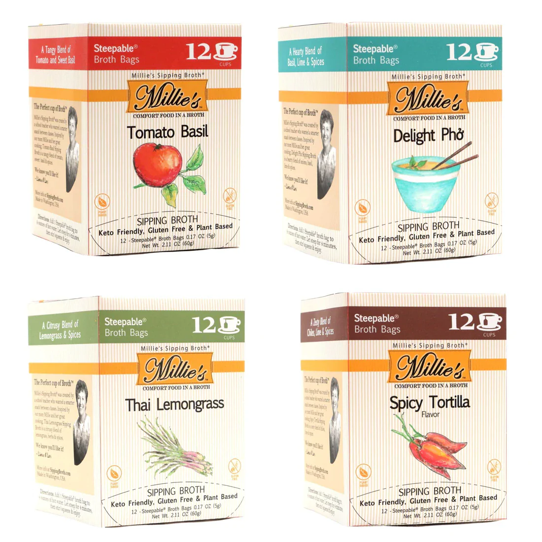 Millie's Sipping Broth - Variety Pack - Image 12
