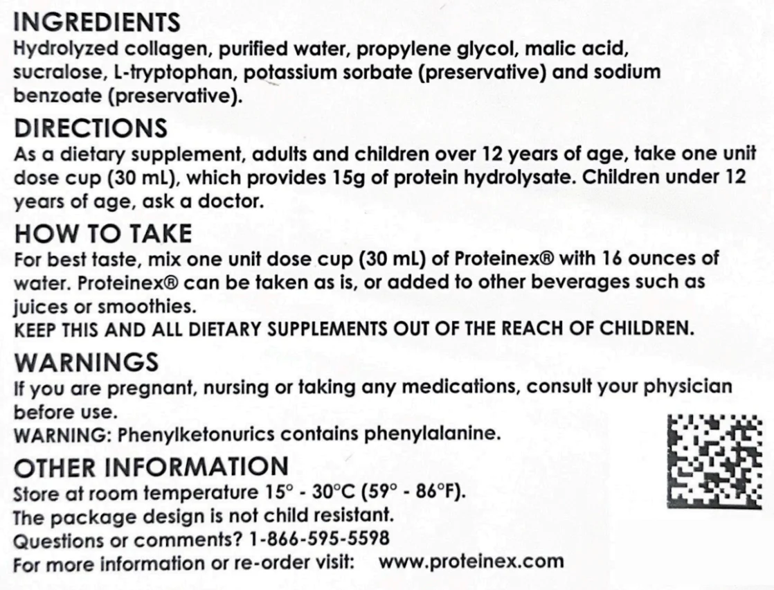 Proteinex 18g Liquid Protein - Image 29