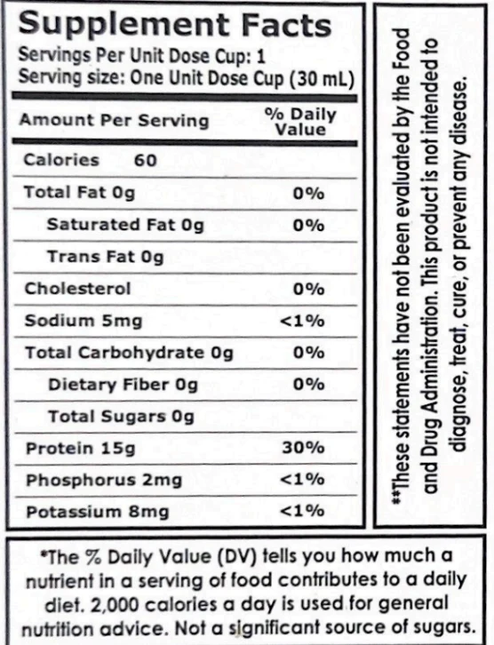 Proteinex 18g Liquid Protein - Image 32